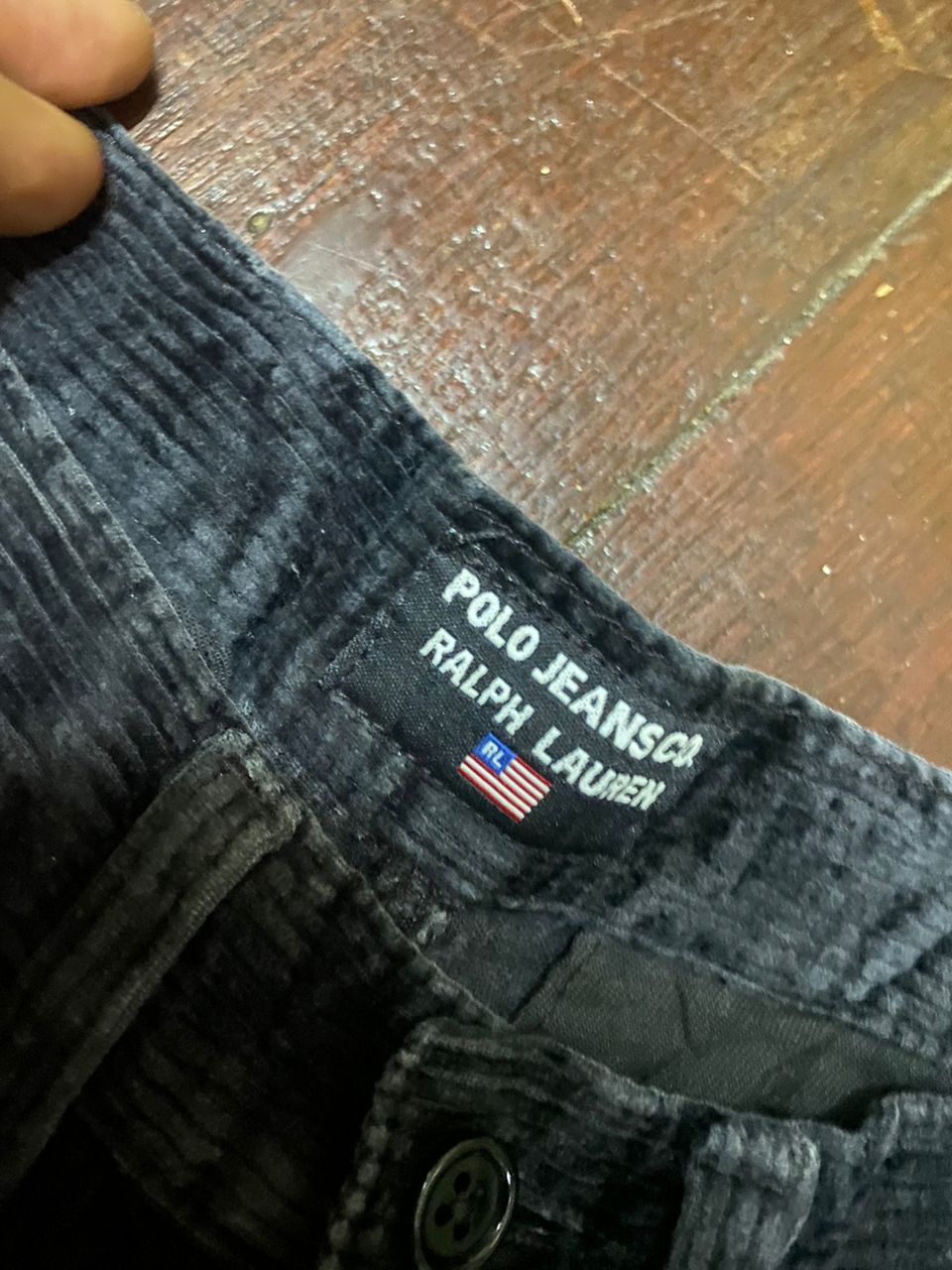 Polo Ralph Lauren × Vintage Unisex🔥vintage polo jeans Ralph Lauren baggy cudroy pants Size US 28 / EU 44 - 6 Thumbnail
