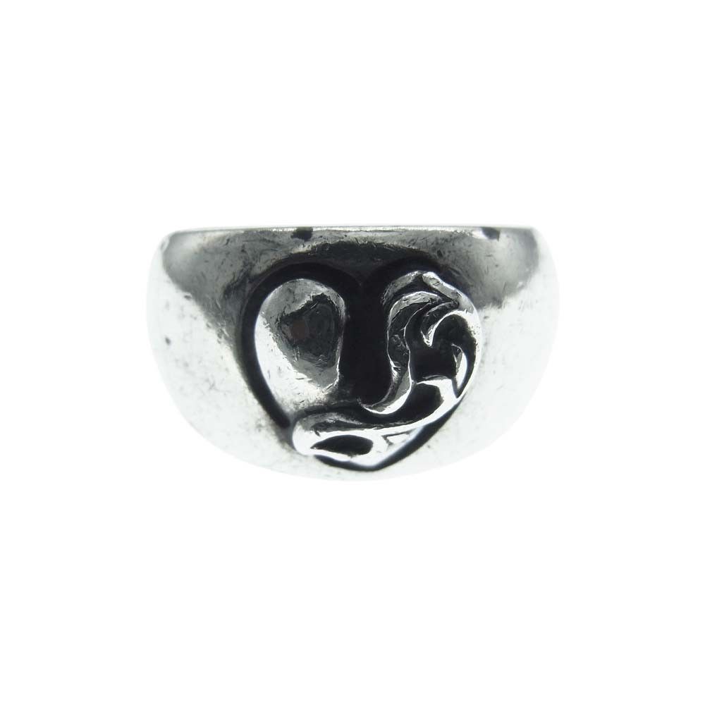 Chrome Hearts Heart in Band Ring - Size 9