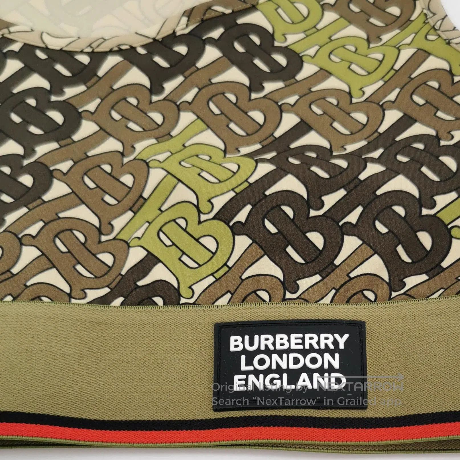 Burberry Burberry Color Blocked TB Logo Crop Top . Size US XXS / EU 40 - 4 Thumbnail