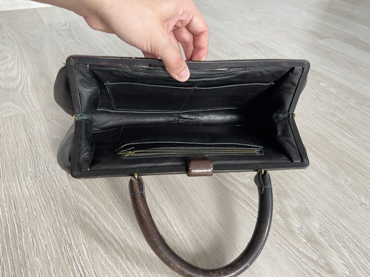 Vintage 40s/50s Leopard Print Fur & Leather Vintage Doctor Bag Purse Size ONE SIZE - 19 Thumbnail