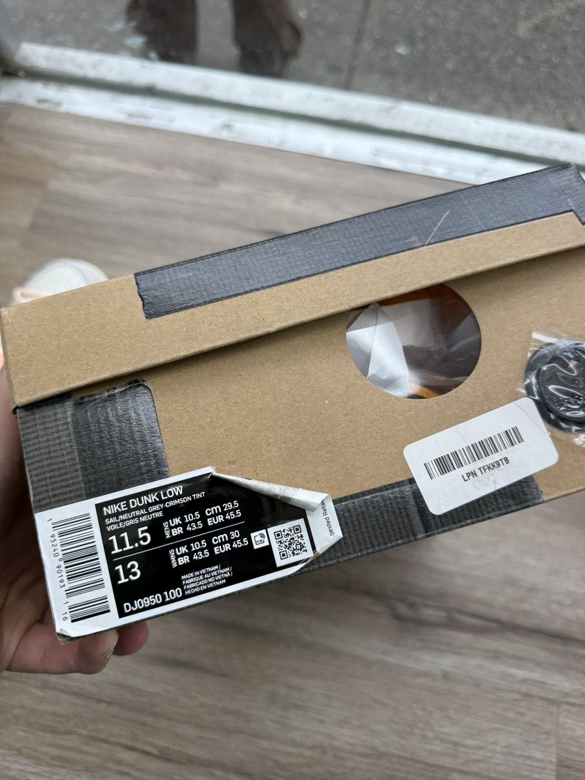Nike × Off-White Off White Lot 12 Dunks Size US 11.5 / EU 44-45 - 9 Thumbnail