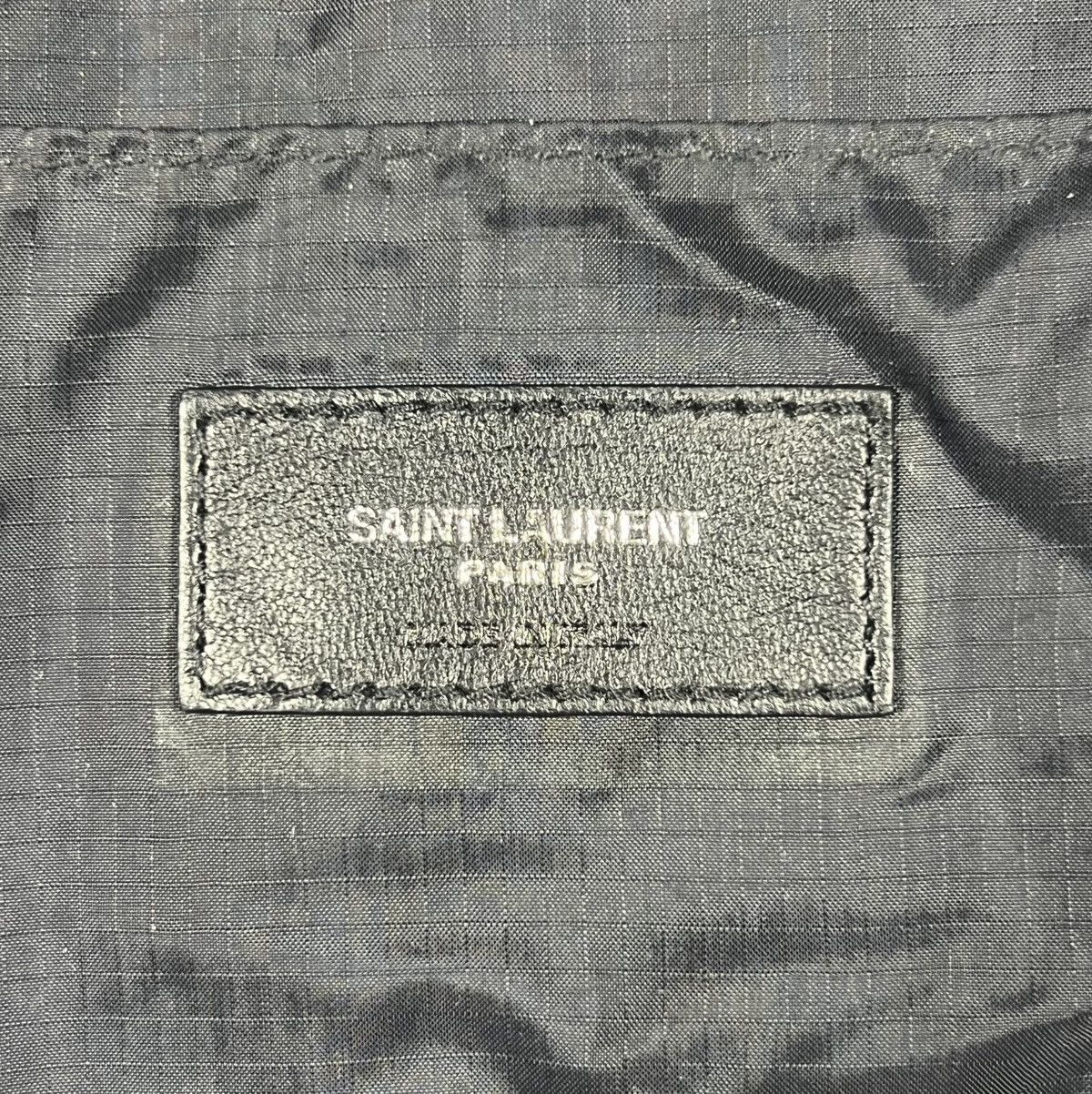 Saint Laurent Paris |[ SS18 Saint Laurent “City” Foldable Leopard Backpack ]| Size ONE SIZE - 10 Thumbnail