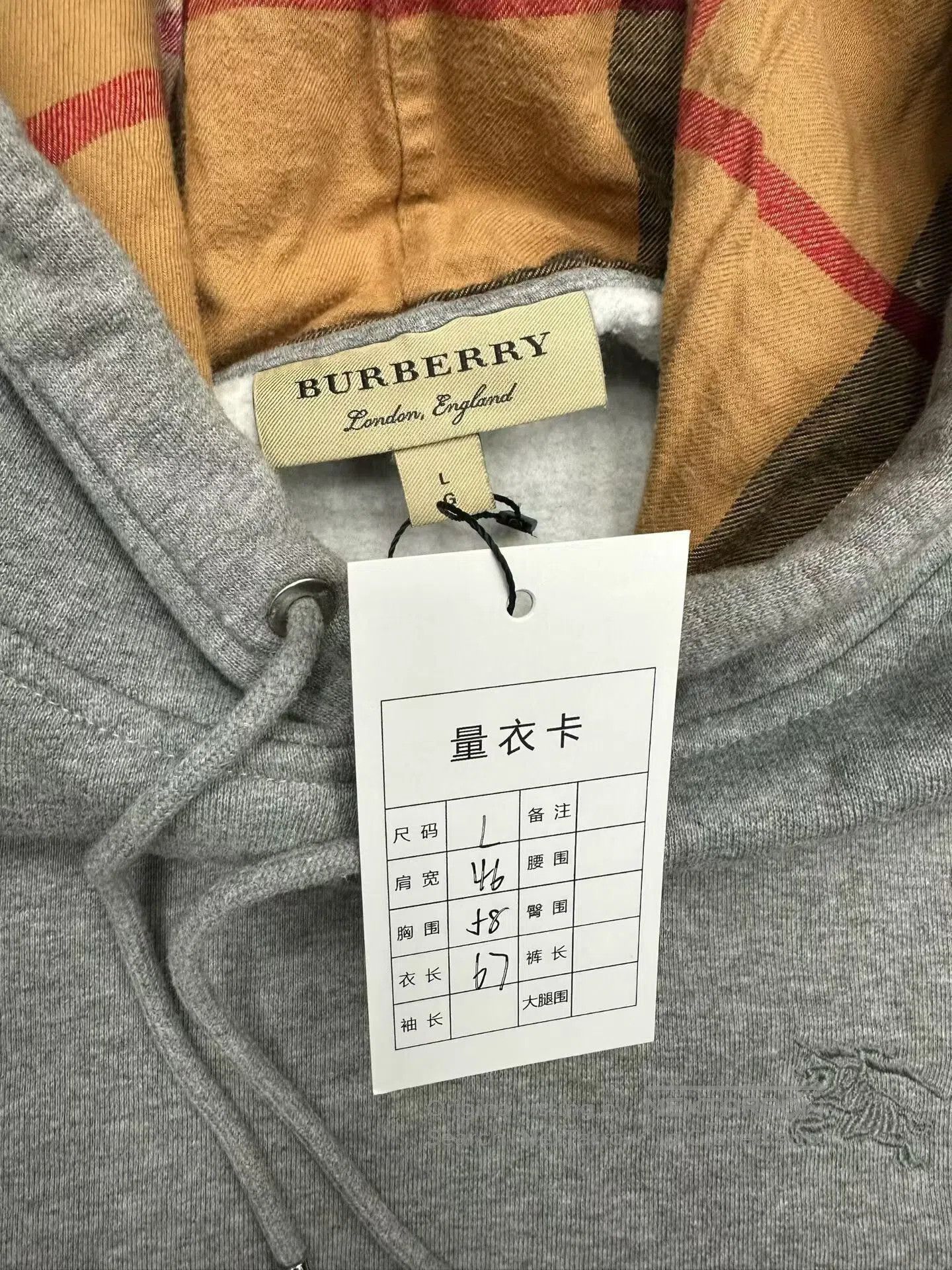 Burberry Burberry War Horse Check Sweatshirt. Size US L / EU 52-54 / 3 - 2 Thumbnail