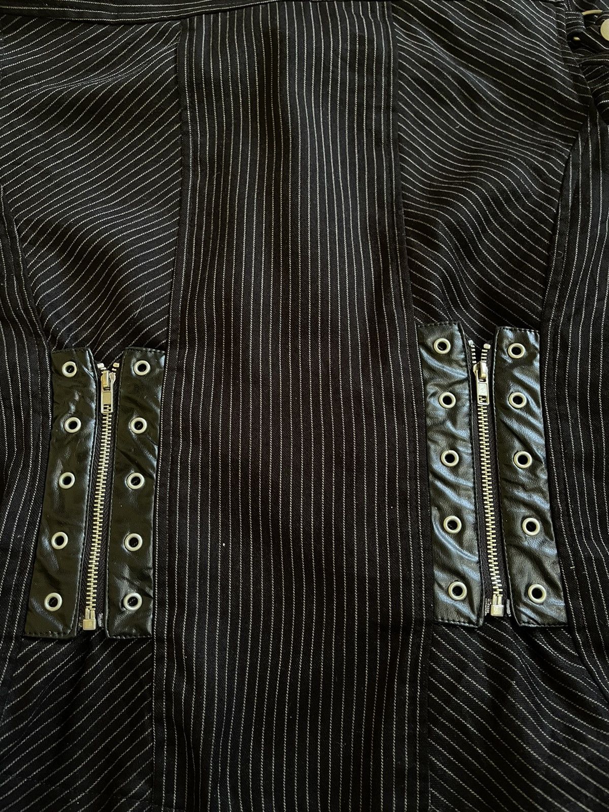 If Six Was Nine × Le Grande Bleu (L.G.B.) × Seditionaries Body Line Seditionaries Punk Bondage Jacket Size US S / EU 44-46 / 1 - 12 Thumbnail