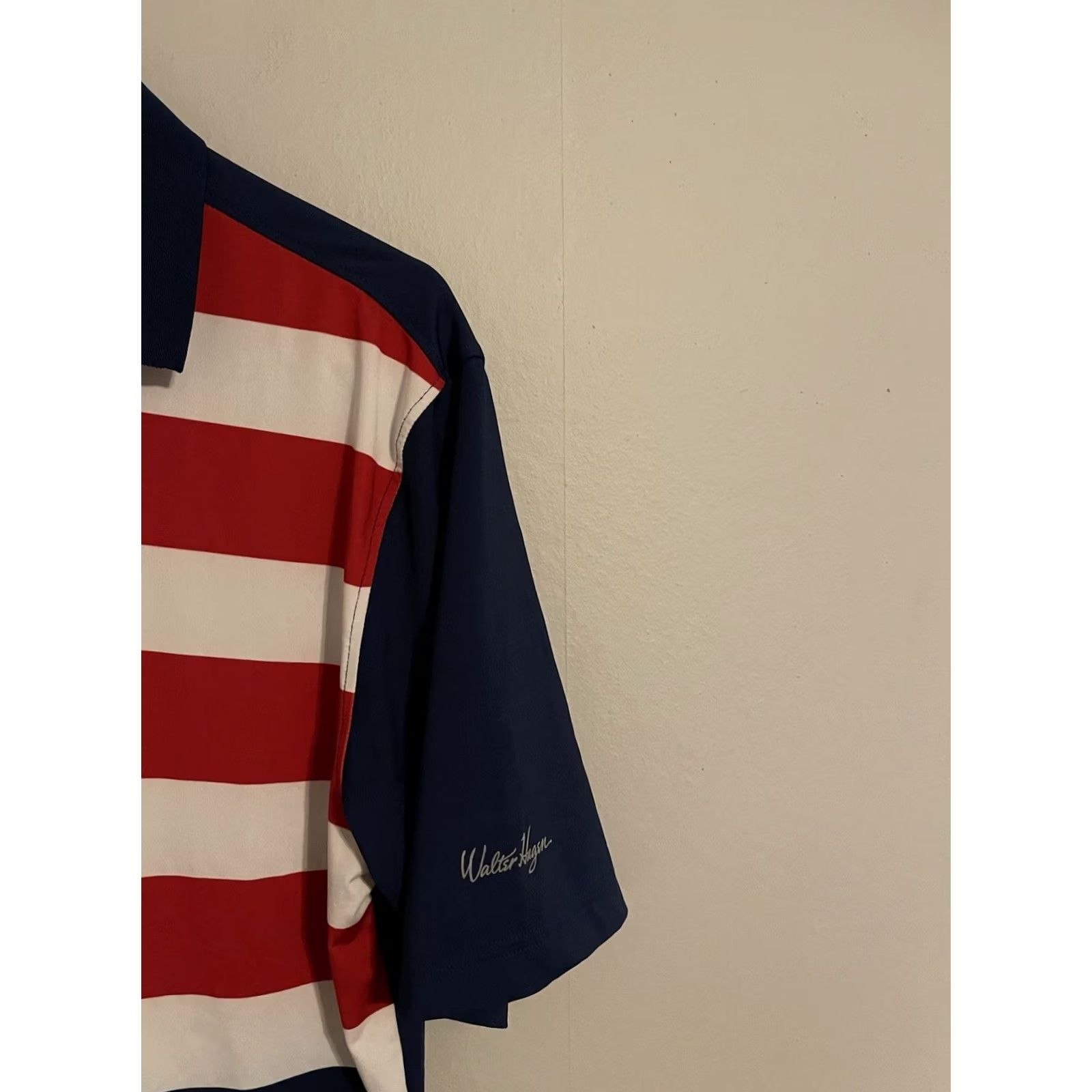 Vintage Walter Hagen USA American Flag Folds Of Honor 11 Majors Golf Polo Men's Small Size US S / EU 44-46 / 1 - 3 Thumbnail