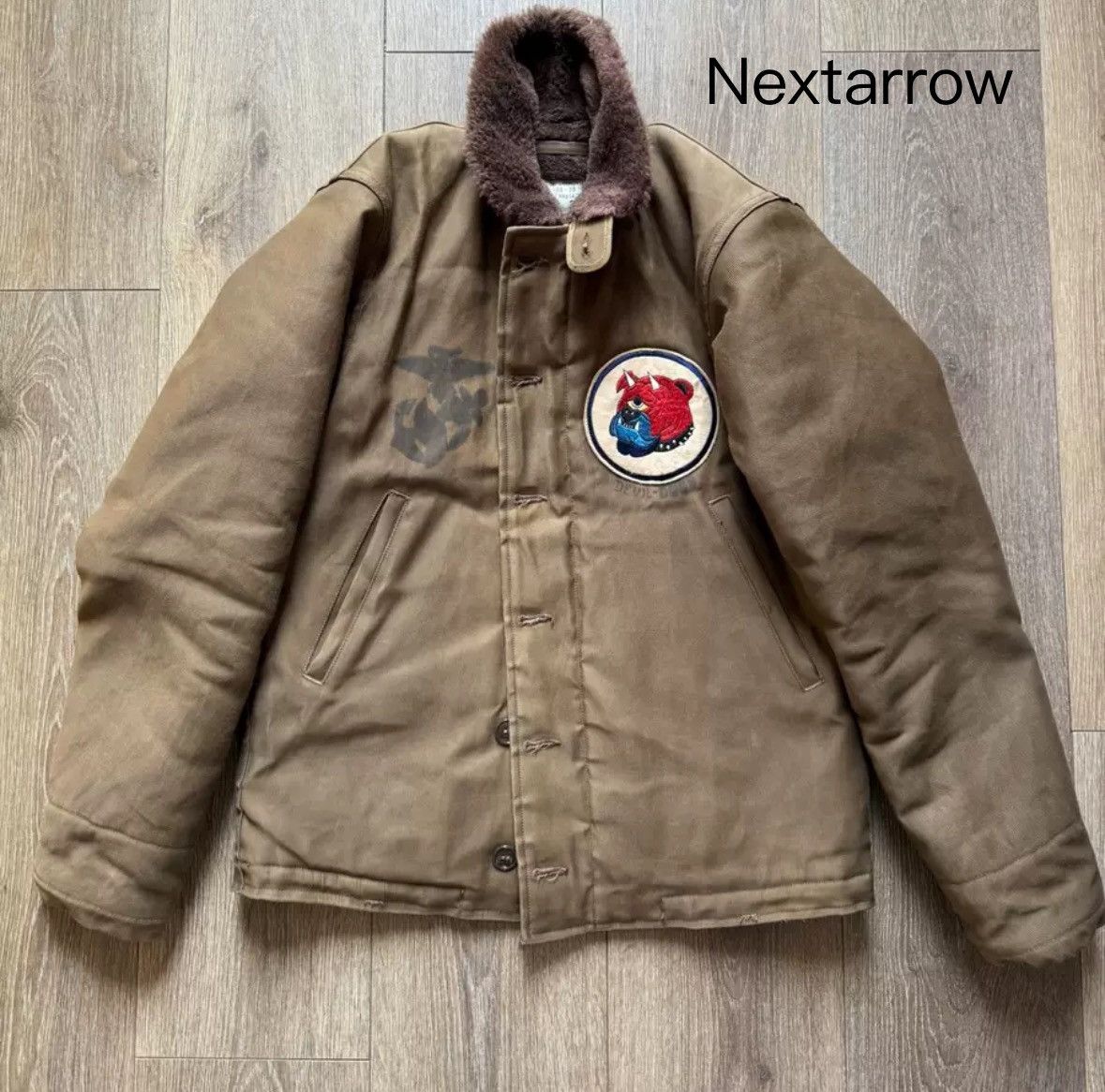 ジャケット・アウター FREE WHEELERS TYPE N-1 USMC DEVIL DOGS Freewheelers Freewheelers N-1 Devil Dogs Jacket | Grailed