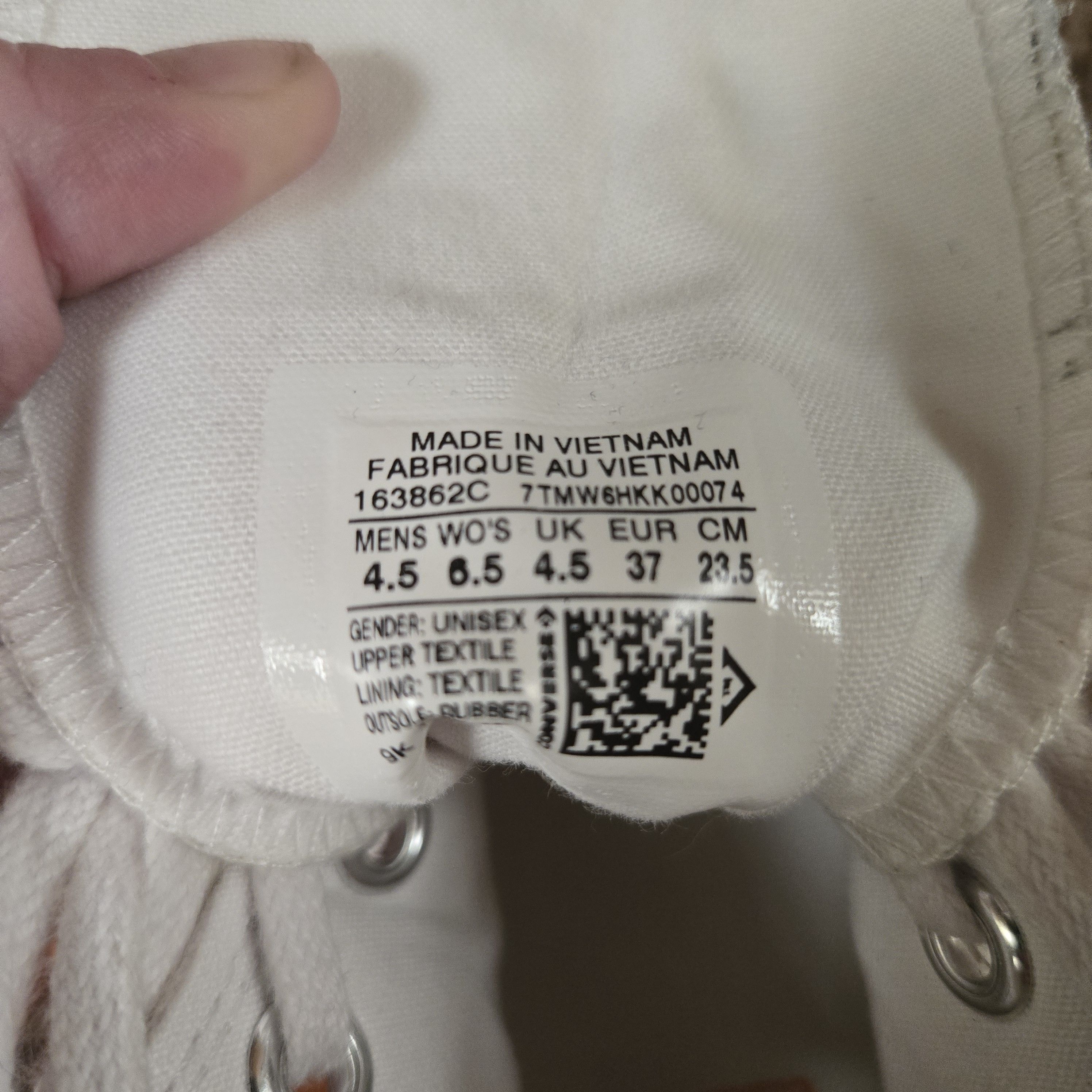 Converse × Off-White Off White x Converse Chuck 70 Size US 6.5 / IT 36.5 - 5 Thumbnail