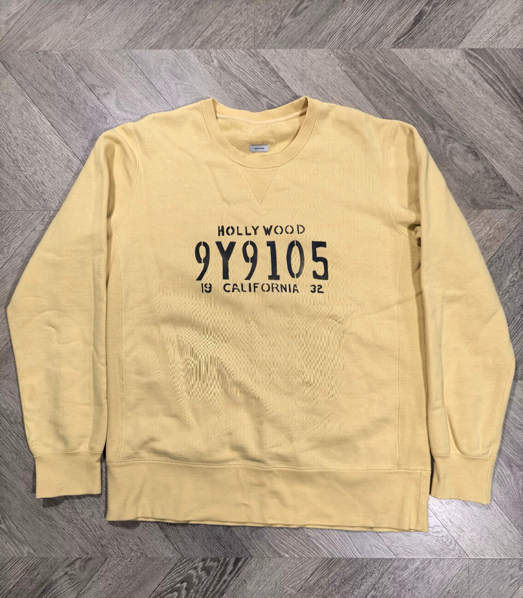 Visvim VISVIM 17SS STENCIL VNTG CREW SWEAT Size US XXL / EU 58 / 5 - 1 Thumbnail