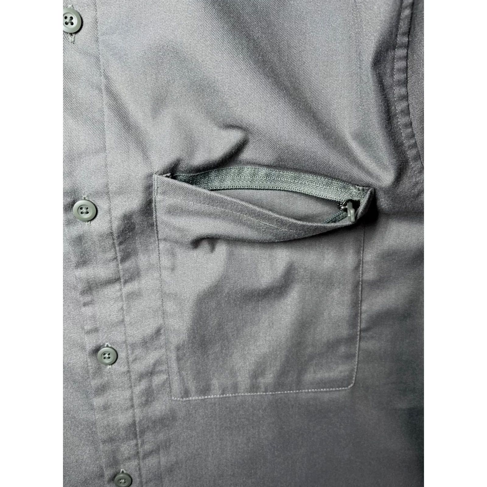 Lululemon Lululemon Men's Button-Up Shirt Casual Solid Green M Shirt Mens Regular Size US M / EU 48-50 / 2 - 6 Thumbnail