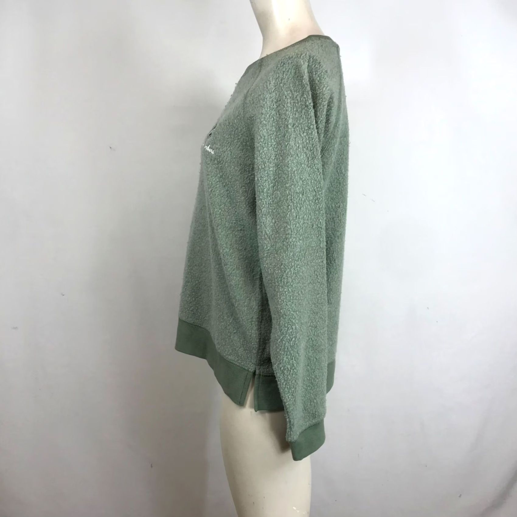 Vintage BOXERCRAFT Green Long Sleeve Sweatshirt Pullover Women's Small Fleece Portland Timers Size S / US 4 / IT 40 - 6 Thumbnail