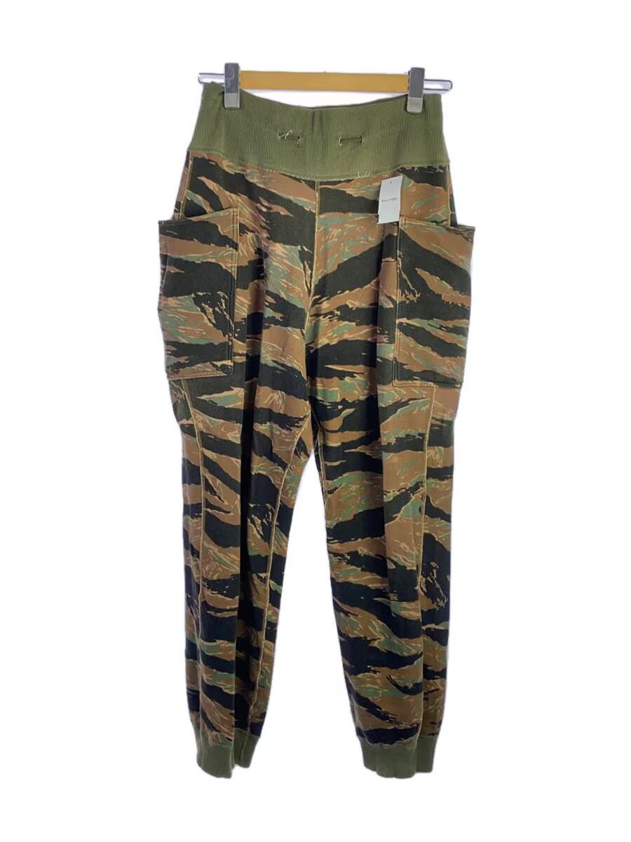 KAPITAL camouflage pants サイズ2 KAPITAL Wide-Leg Camouflage-Print Herringbone Cotton