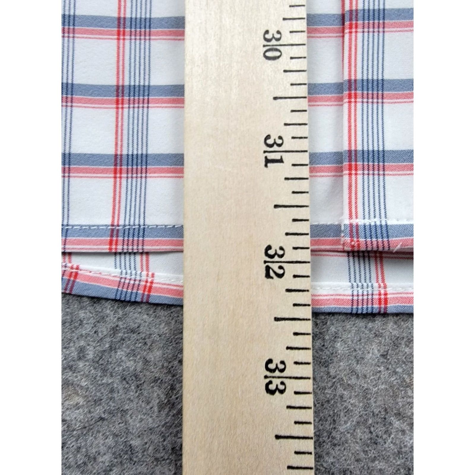 Mizzen+Main Mizzen+Main Shirt Mens 2XL Plaid Button-Down Short Sleeve, Button-Up, Multicolor, Classic, Designer, Casual, Travel, Fall Spring Summer, Regular Fit Size US XXL / EU 58 / 5 - 2 Thumbnail