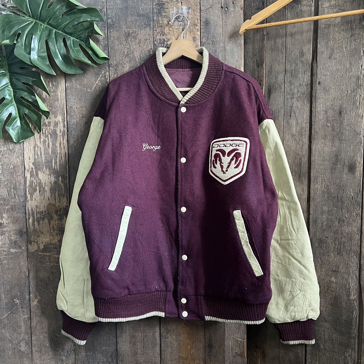 Vintage 90’s Dodge Varsity Jacket