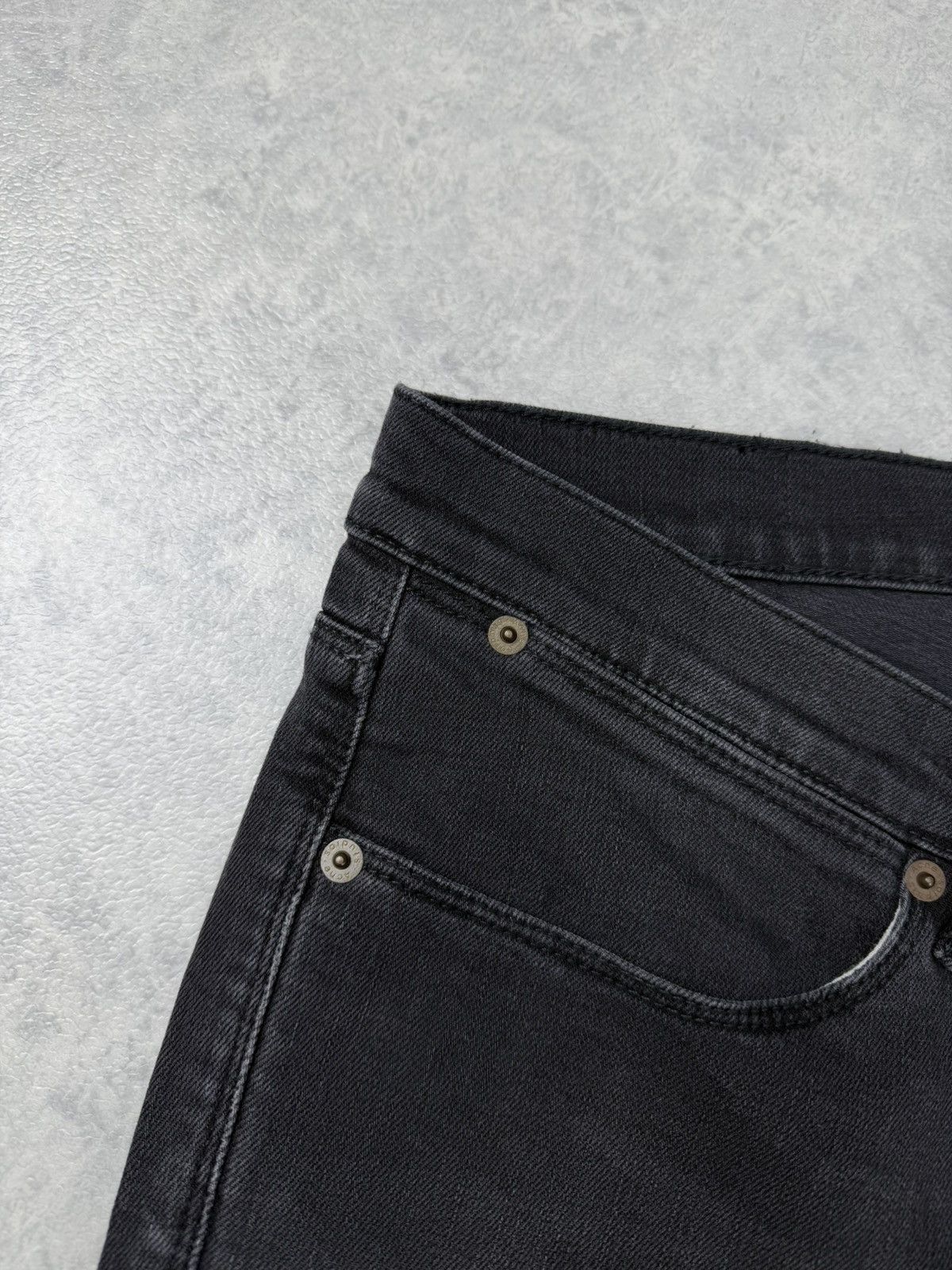 Acne Studios Acne Studios Max Used Black Denim Pants Size 32x32 Size US 32 / EU 48 - 4 Thumbnail