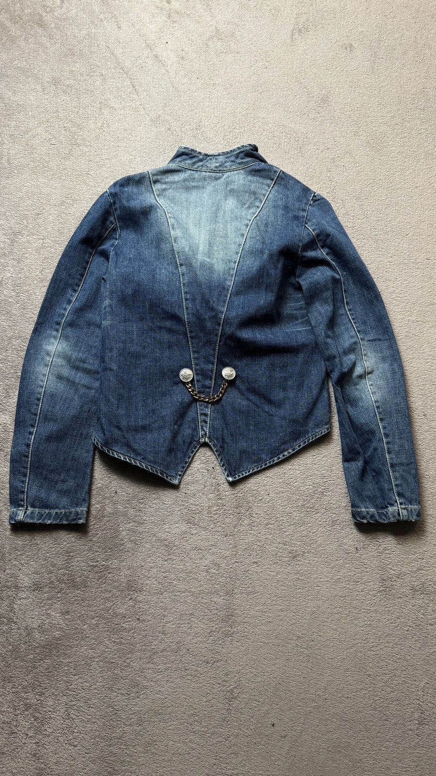 Hysteric Glamour 00s Napoleon Military Jacket Japan IfSixWasNine PPFM Style Size XS / US 0-2 / IT 36-38 - 4 Thumbnail