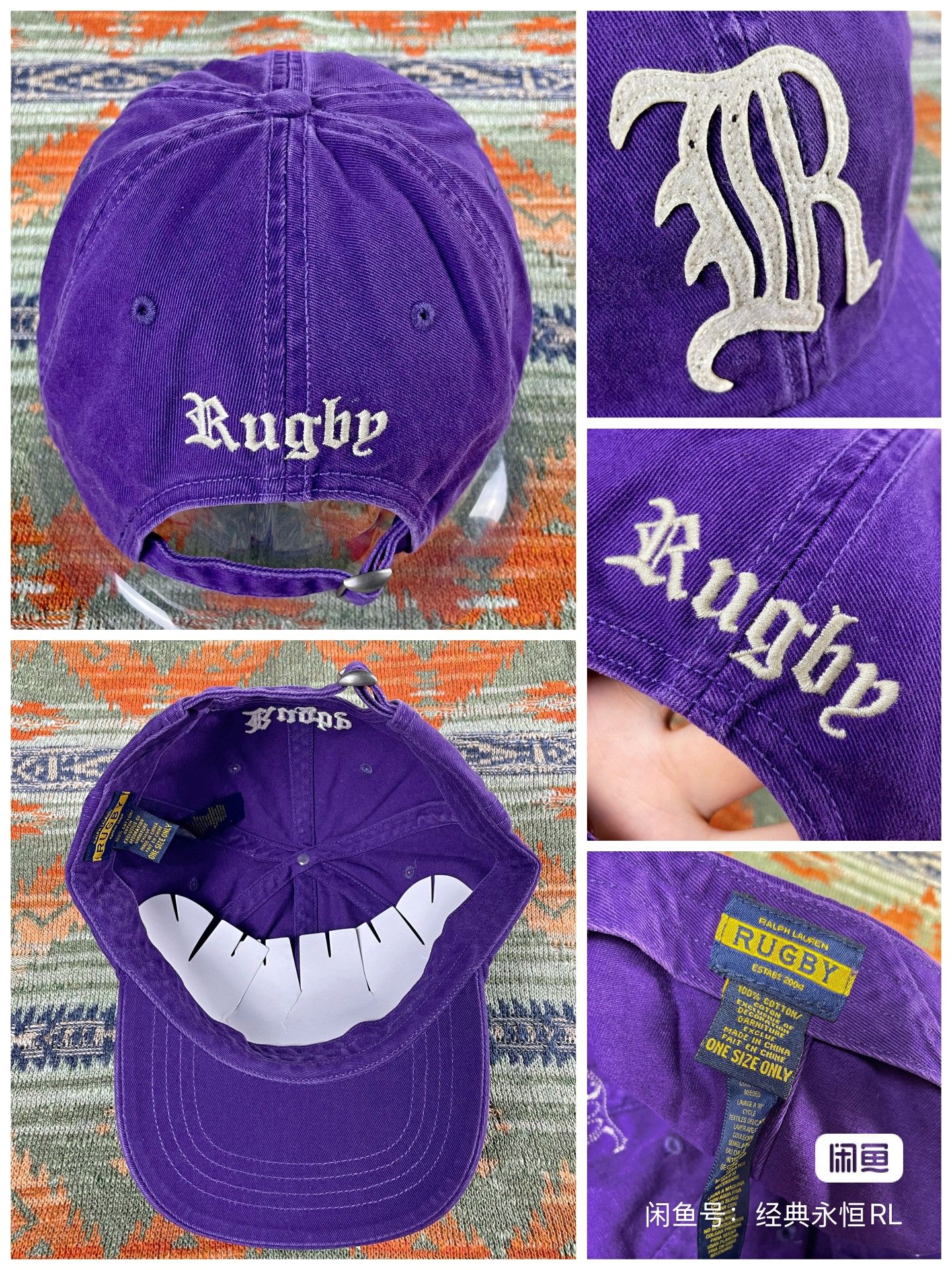 Ralph Lauren × Rugby Ralph Lauren Ralph Lauren rugby Skull baseball hat cap Size ONE SIZE - 2 Thumbnail