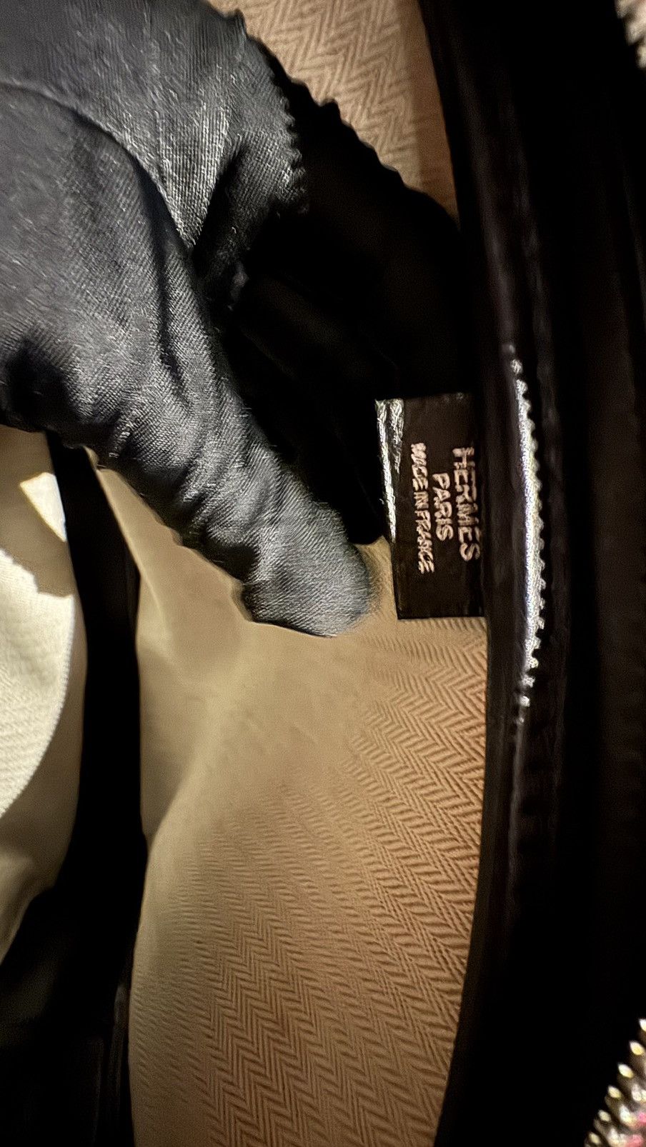 Hermes Hermes Habdo Reporter Black Shoulder Bag Size ONE SIZE - 16 Thumbnail