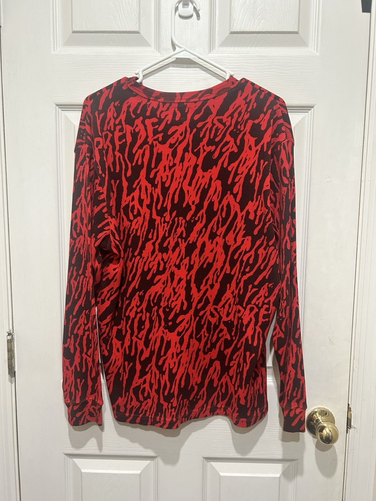 Supreme Supreme Drip Thermal Waffleknit Long sleeve Size US M / EU 48-50 / 2 - 4 Thumbnail