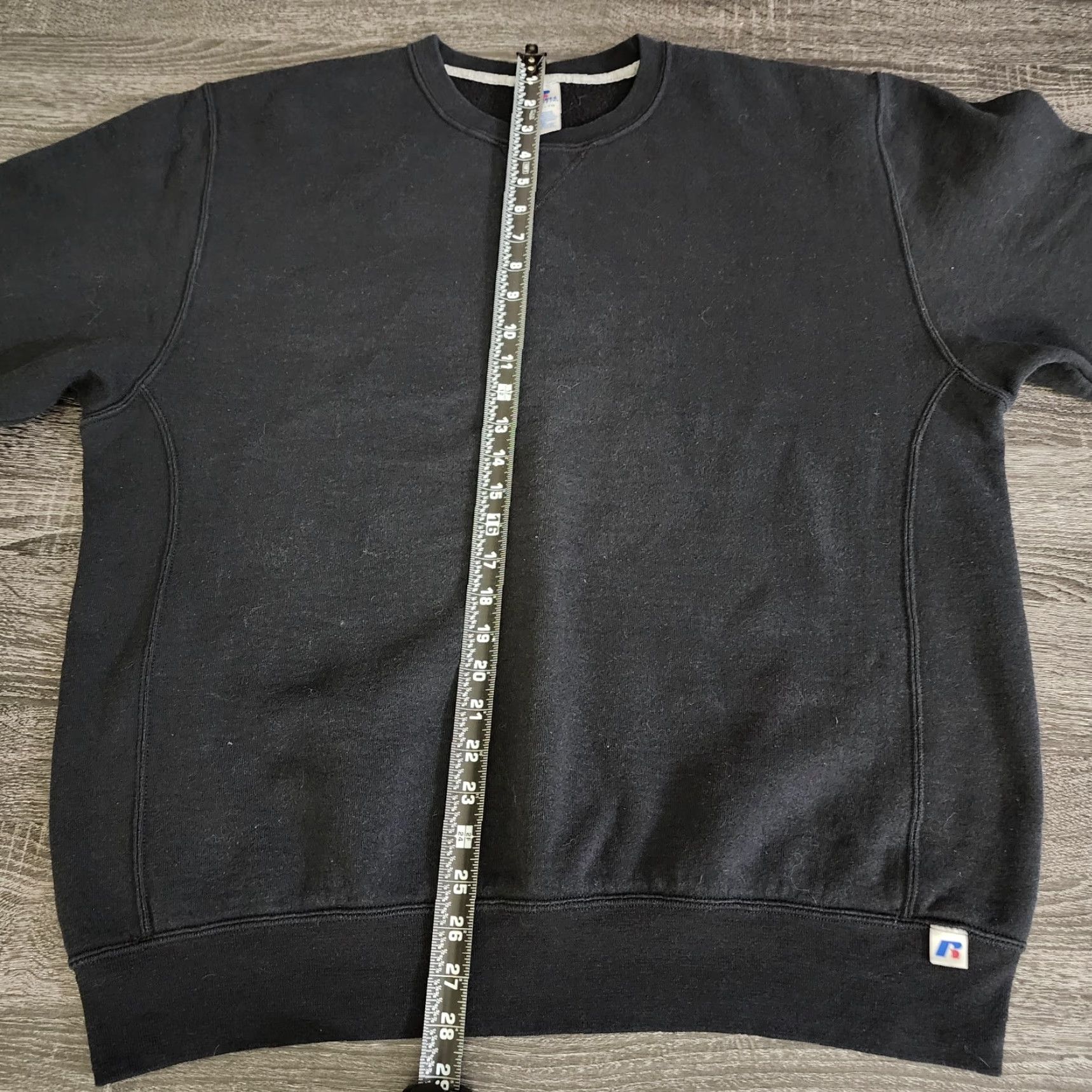Russell Athletic VINTAGE Russell Athletic Sweatshirt Crewneck XL Black Mens Grunge Y2K Skater Size US XL / EU 56 / 4 - 7 Thumbnail