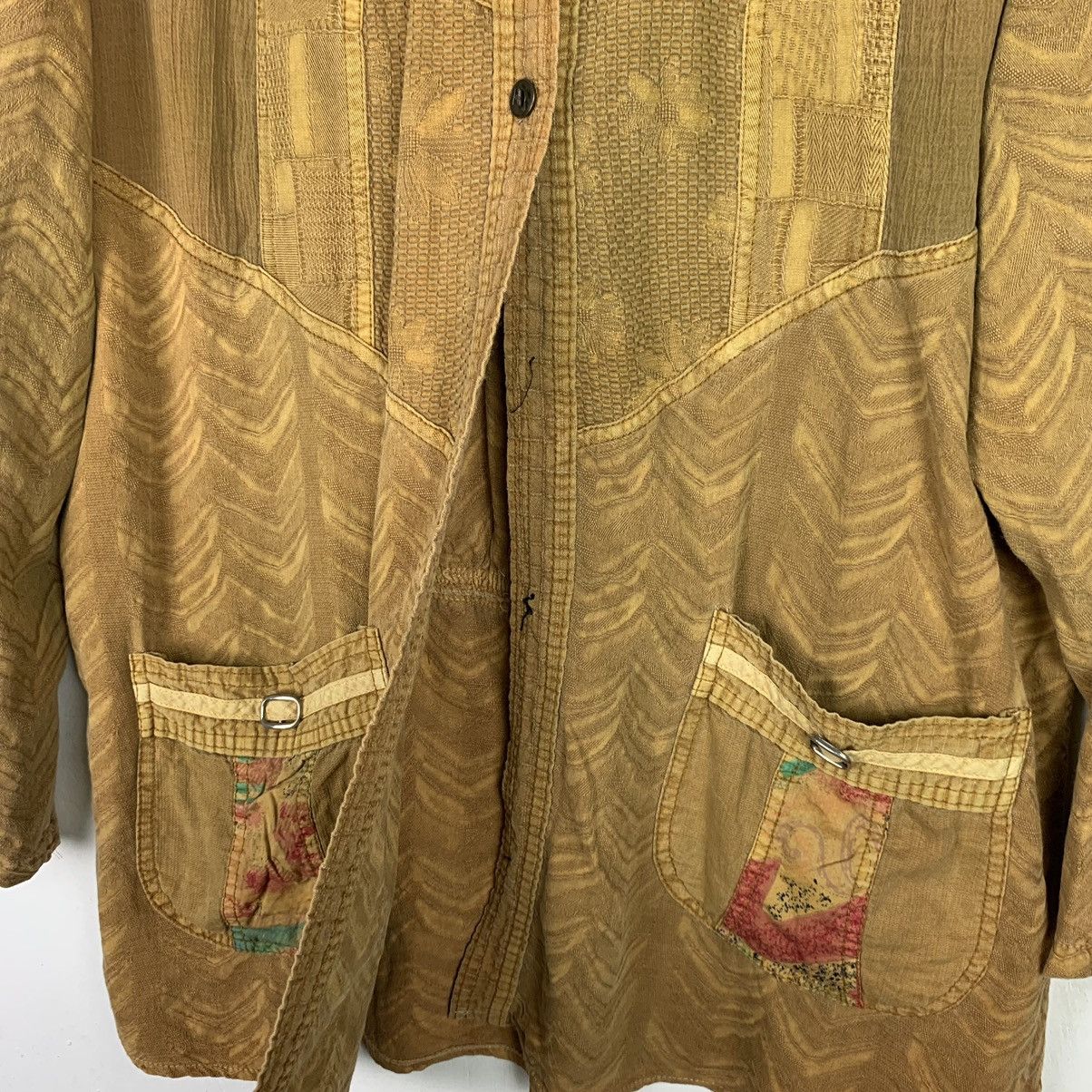 Japanese Brand × Vintage Vintage Japanese Brand RARE Button Up Shirt Size US XXL / EU 58 / 5 - 13 Thumbnail