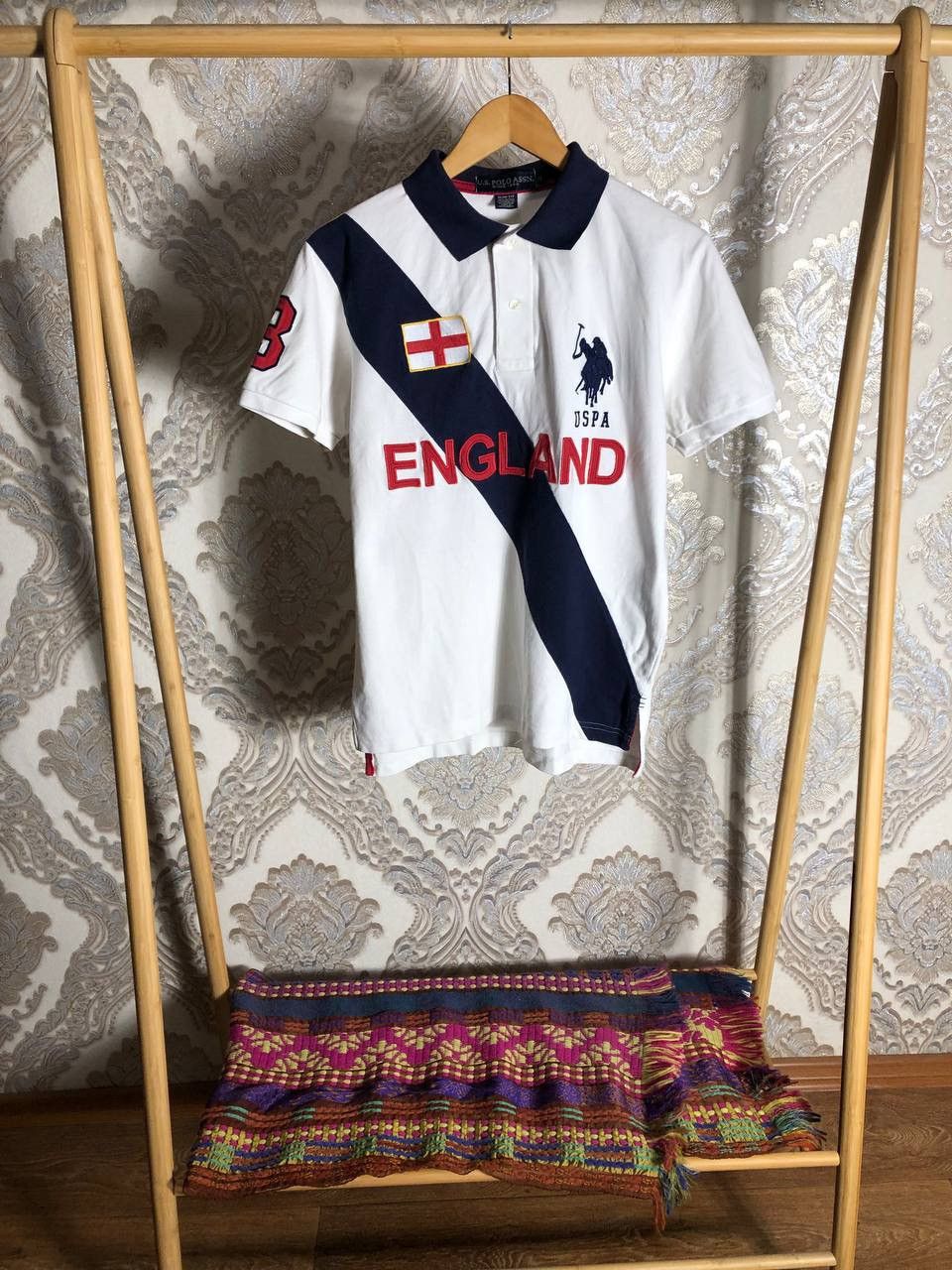 Polo Ralph Lauren VINTAGE U.S POLO ASSN ENGLAND DESIGNER CASUAL RETRO Y2K 90s Size US M / EU 48-50 / 2 - 1 Thumbnail