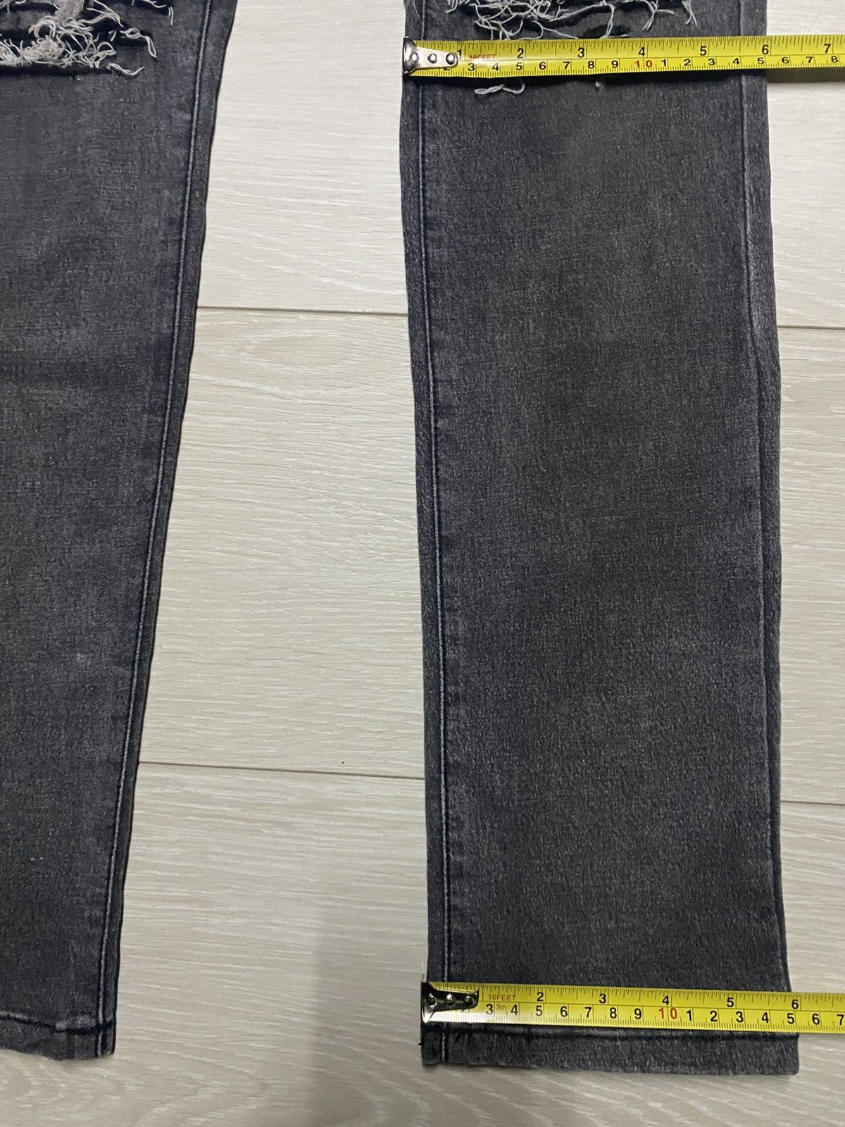 Japanese Brand Vintage Japanese Brand Spicy Label Print Skinny Jeans Size 28" / US 6 / IT 42 - 14 Thumbnail