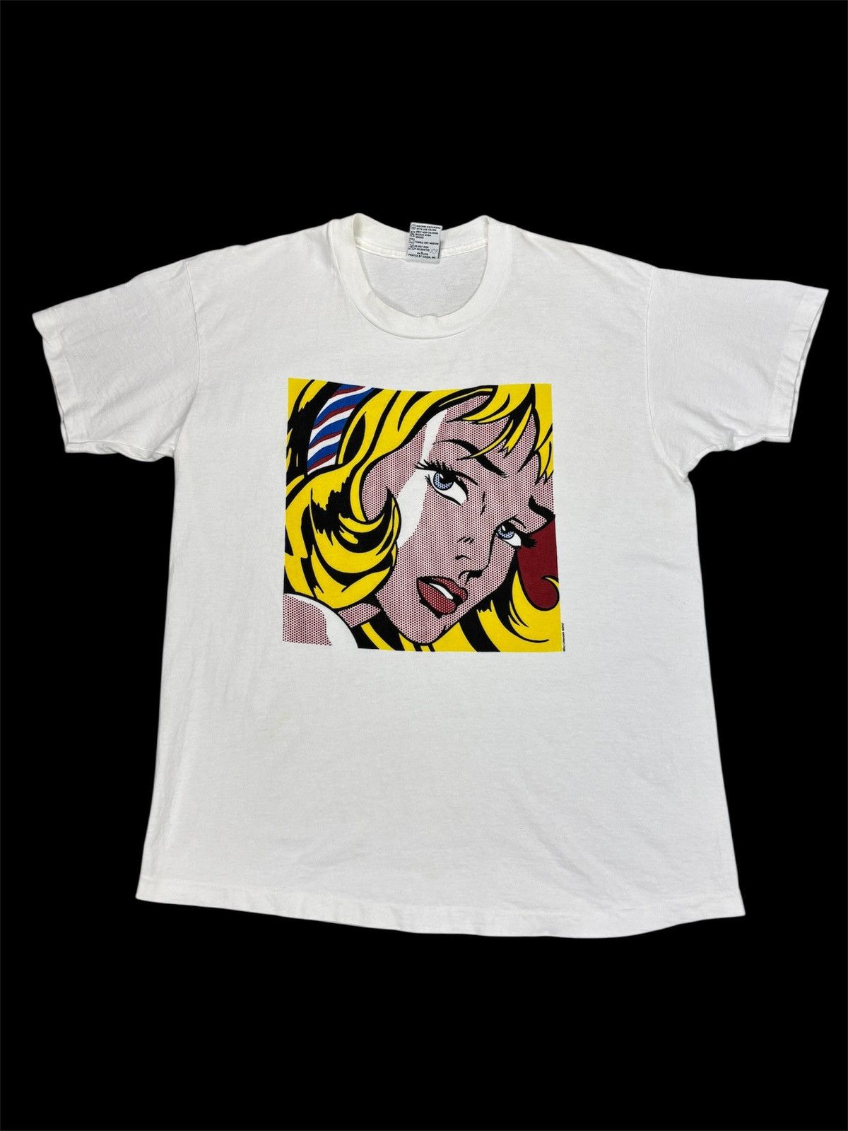Vintage Vintage Roy Lichtenstein ‘Girl With Hair Ribbon’ Size US XL / EU 56 / 4 - 1 Thumbnail