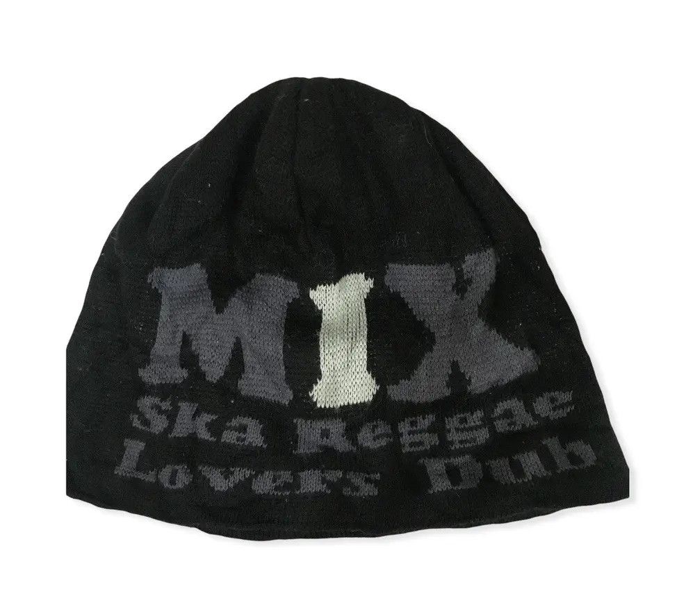 Japanese Brand Japanese Brand Spellout Beanie Hat Size ONE SIZE - 5 Thumbnail