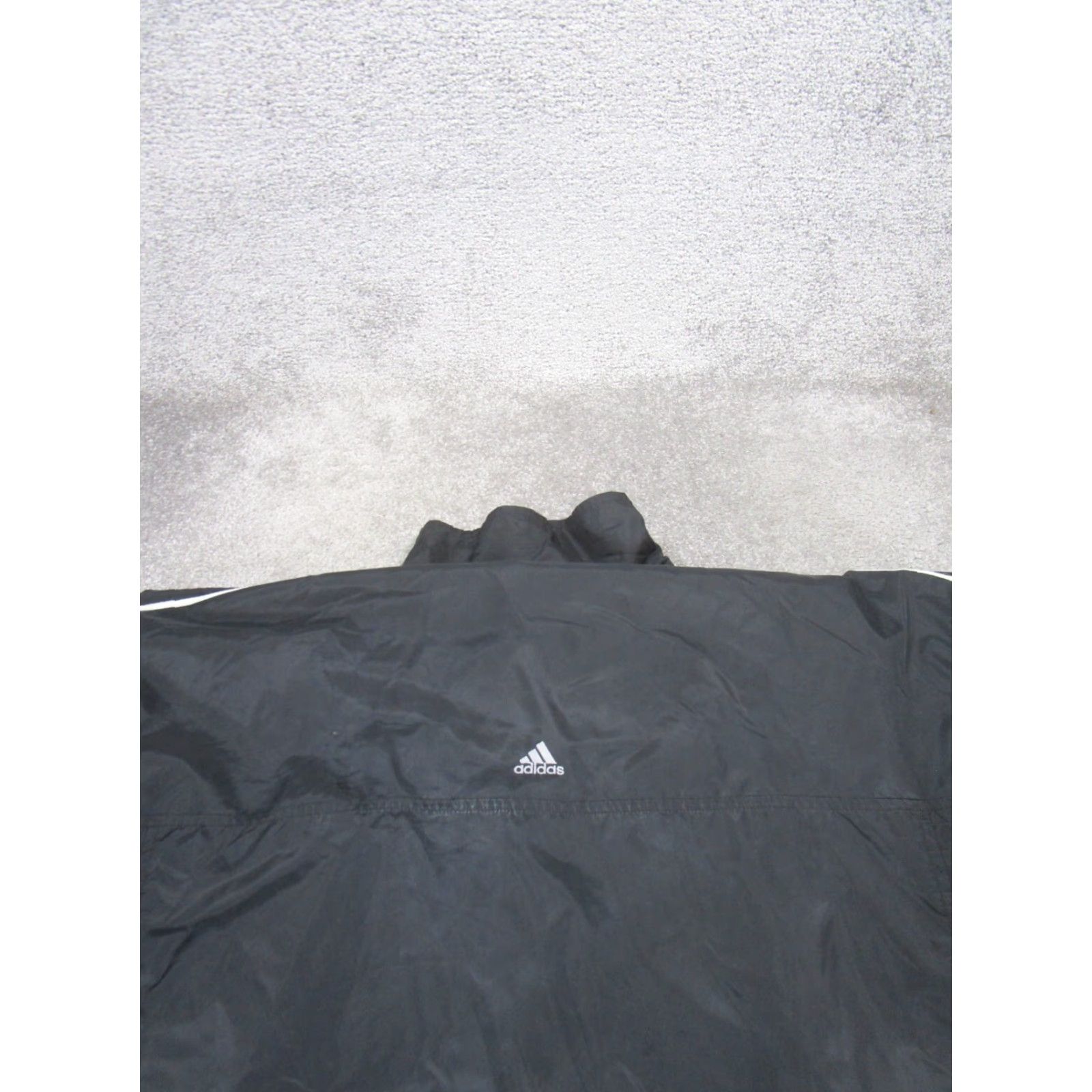 Adidas Adidas Jacket Mens Large Black Softshell Lightweight Windbreaker Stain Size US L / EU 52-54 / 3 - 4 Thumbnail