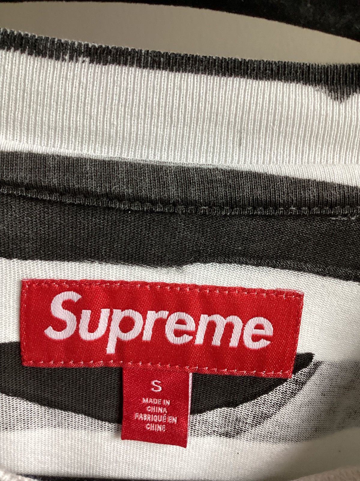 Supreme Supreme Overprint Stripe Size US S / EU 44-46 / 1 - 3 Thumbnail
