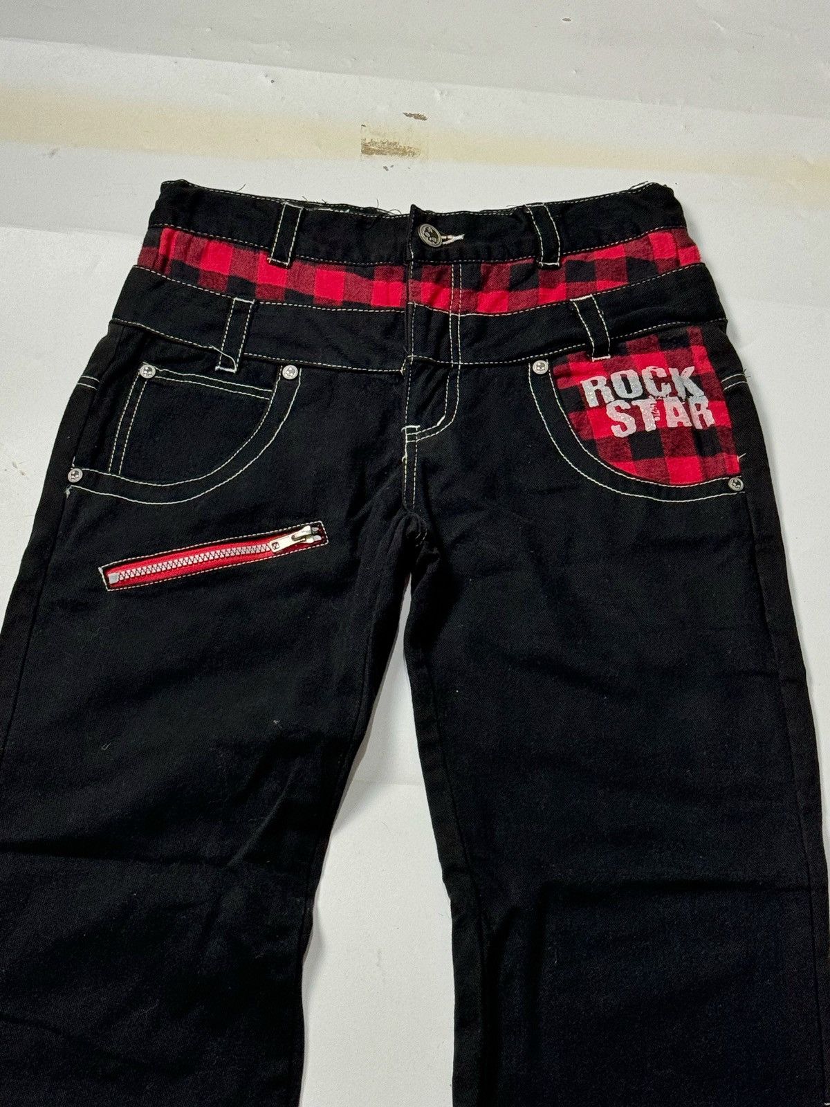 If Six Was Nine × Japanese Brand × PPFM Double Waist Rock Star Ba-tsu Long Pants Ifsix Lgb Style Size US 30 / EU 46 - 3 Thumbnail