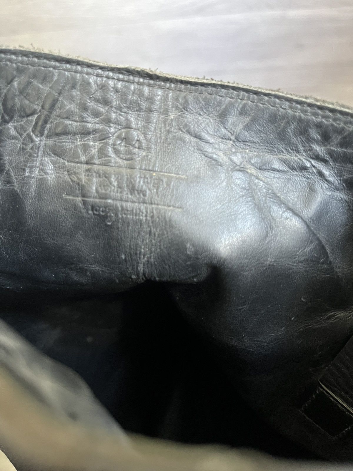 AMI Ami combat chunky leather boots ,balenciagademeulemeester Size US 11 / EU 44 - 10 Thumbnail