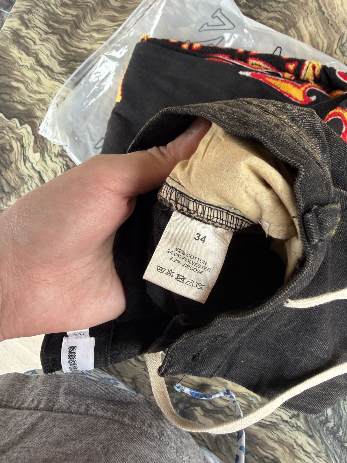 Vale Vale Forever Inferno Denim Black New With Tags 34 Waist Size US 34 / EU 50 - 10 Thumbnail