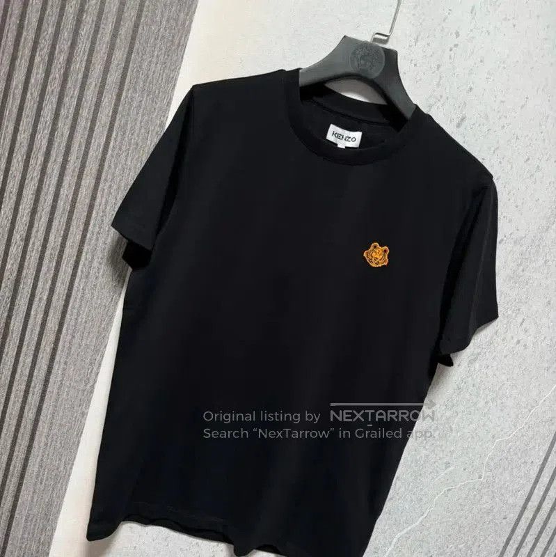 Kenzo KENZO Black Cotton Logo T-Shirt for Men . Size US L / EU 52-54 / 3 - 5 Thumbnail