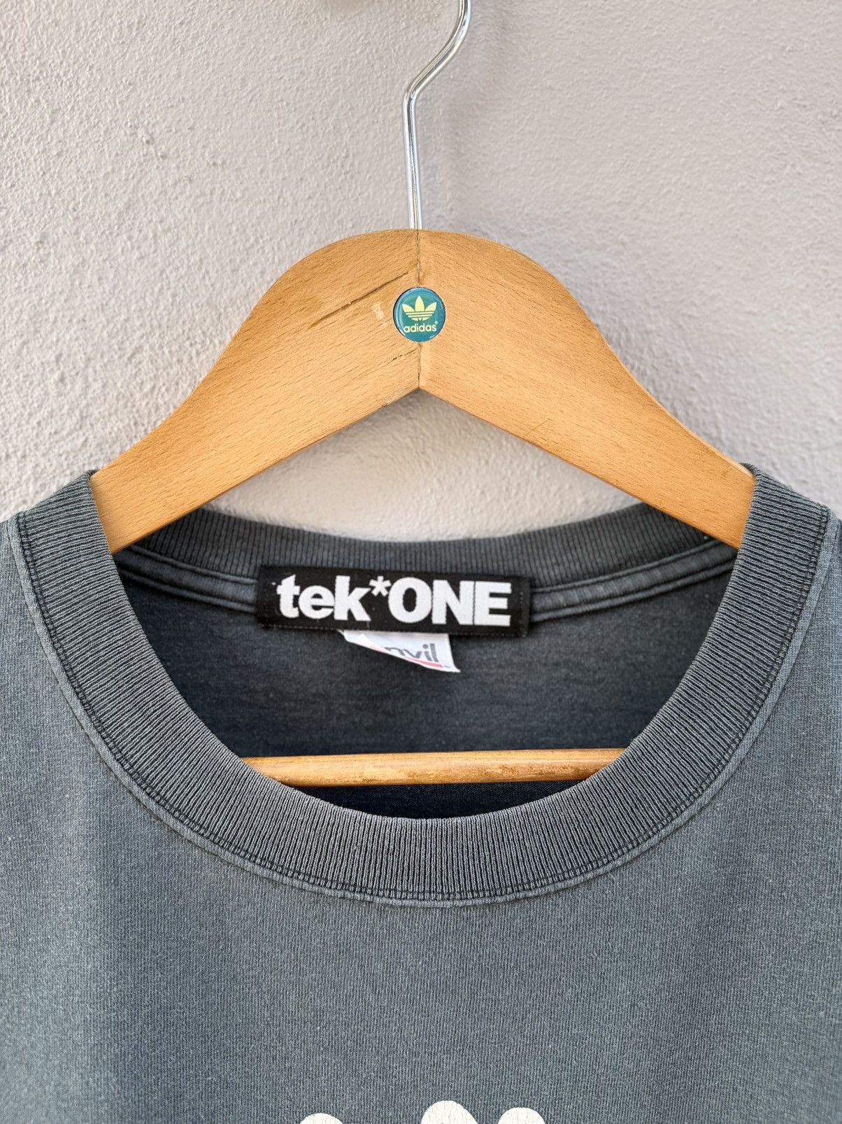 Band Tees Thrashed Vintage Rolling Stone Humanbeat Box Tek One Grunge Size US XL / EU 56 / 4 - 5 Thumbnail