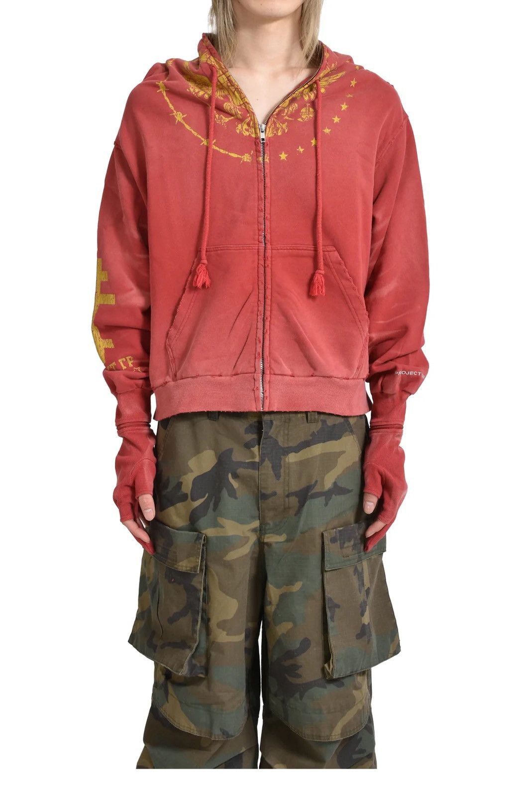 PROJECT G/R Project GR ZYGON ZIP HOODIE Red Protocol Index size 2 stk Size US M / EU 48-50 / 2 - 5 Thumbnail