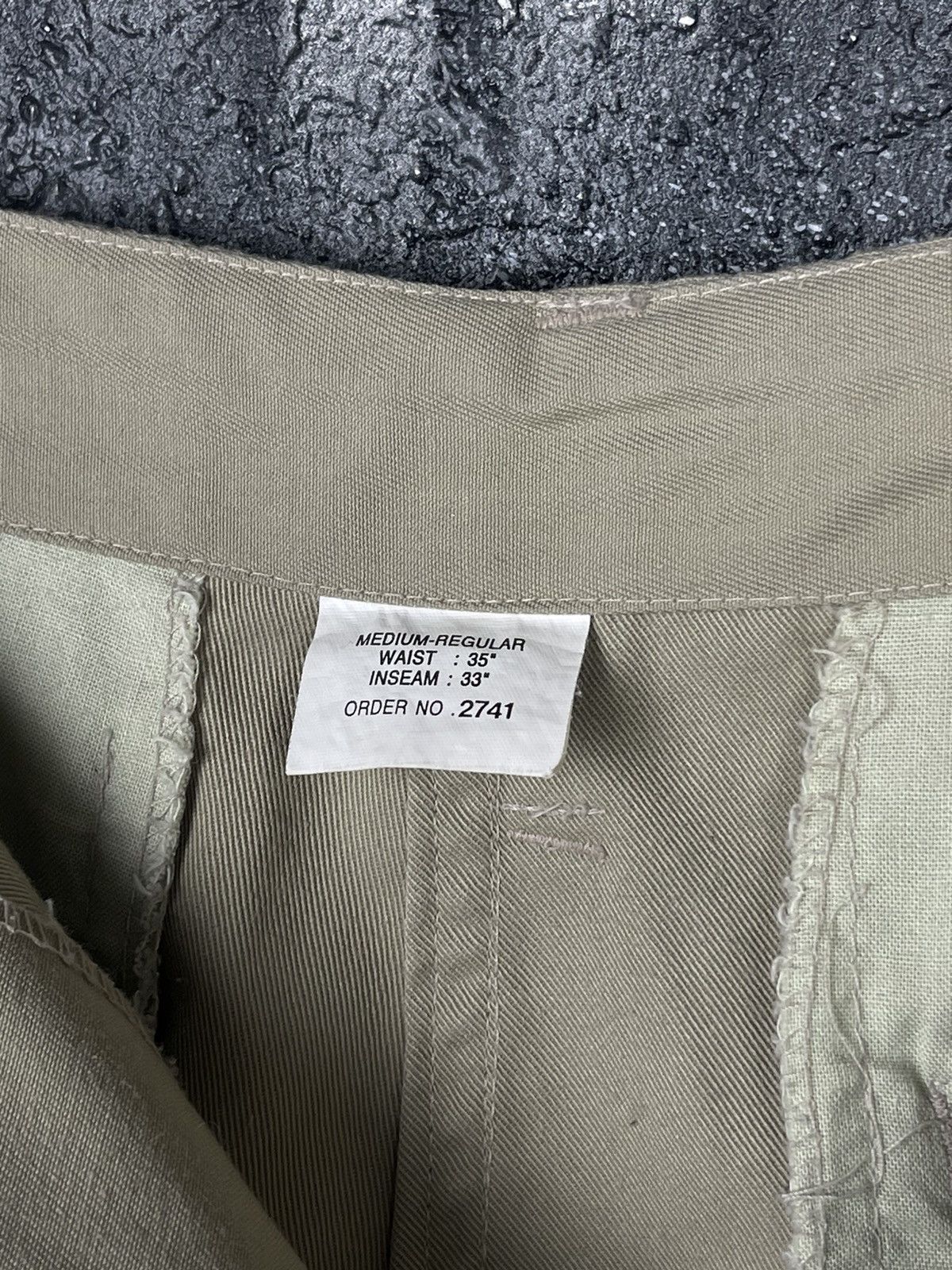 Vintage Vintage Bundeswehr Military Cargo Pants Men’s Size W35 L33 Size US 35 - 9 Thumbnail