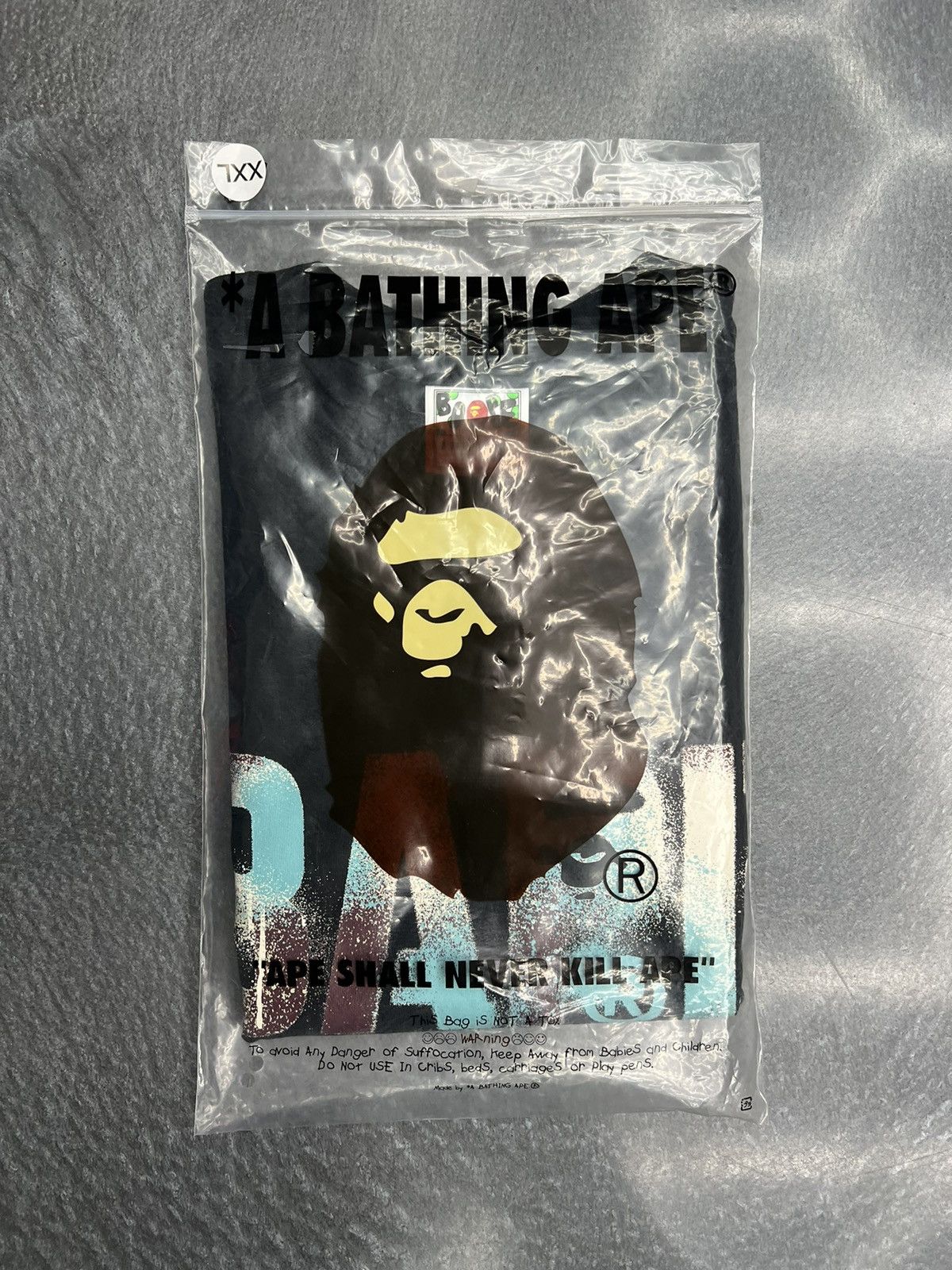 Bape Bape Map Camo Stencil Logo T-Shirt Size US XXL / EU 58 / 5 - 6 Thumbnail
