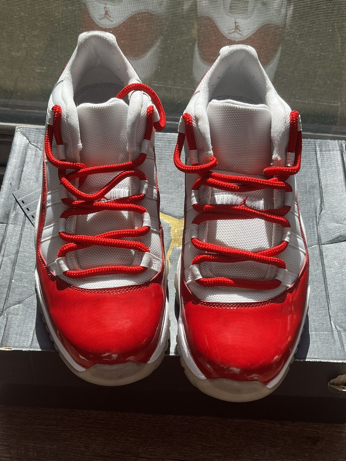 Nike Jordan 11 Varsity Red (Cherry) Size US 11 / EU 44 - 1 Thumbnail
