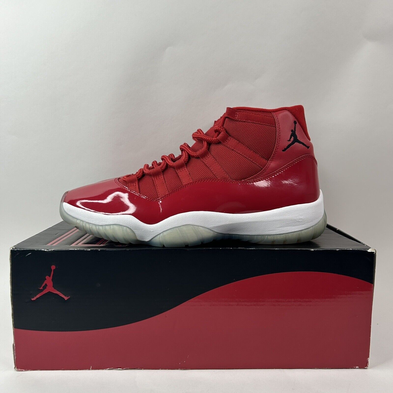 Jordan Brand Nike Air Jordan 11 Retro “Win Like 96/Gym Red” 2024 Size US 12 / EU 45 - 6 Thumbnail