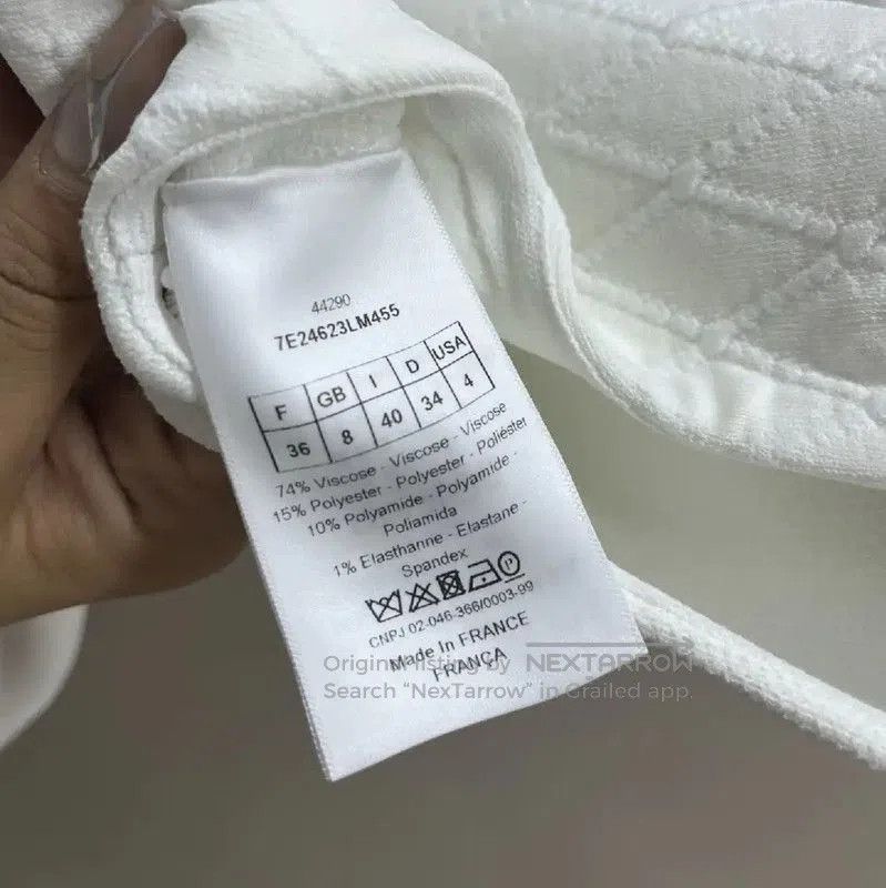 Dior Dior White Sleeveless Dress for Women . Size M / US 6-8 / IT 42-44 - 5 Thumbnail
