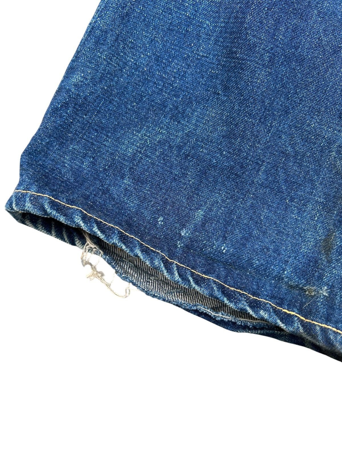 Kapital Vintage Blue Blue Hr Market Selvedge Distressed denim jeans Size US 30 / EU 46 - 6 Thumbnail