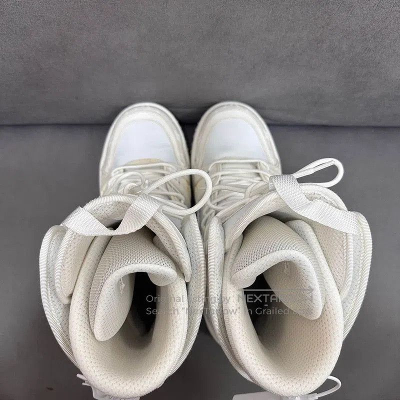 Louis Vuitton Louis Vuitton White Trainer Snow Boots for Men 0079. Size US 9.5 / EU 42-43 - 6 Thumbnail