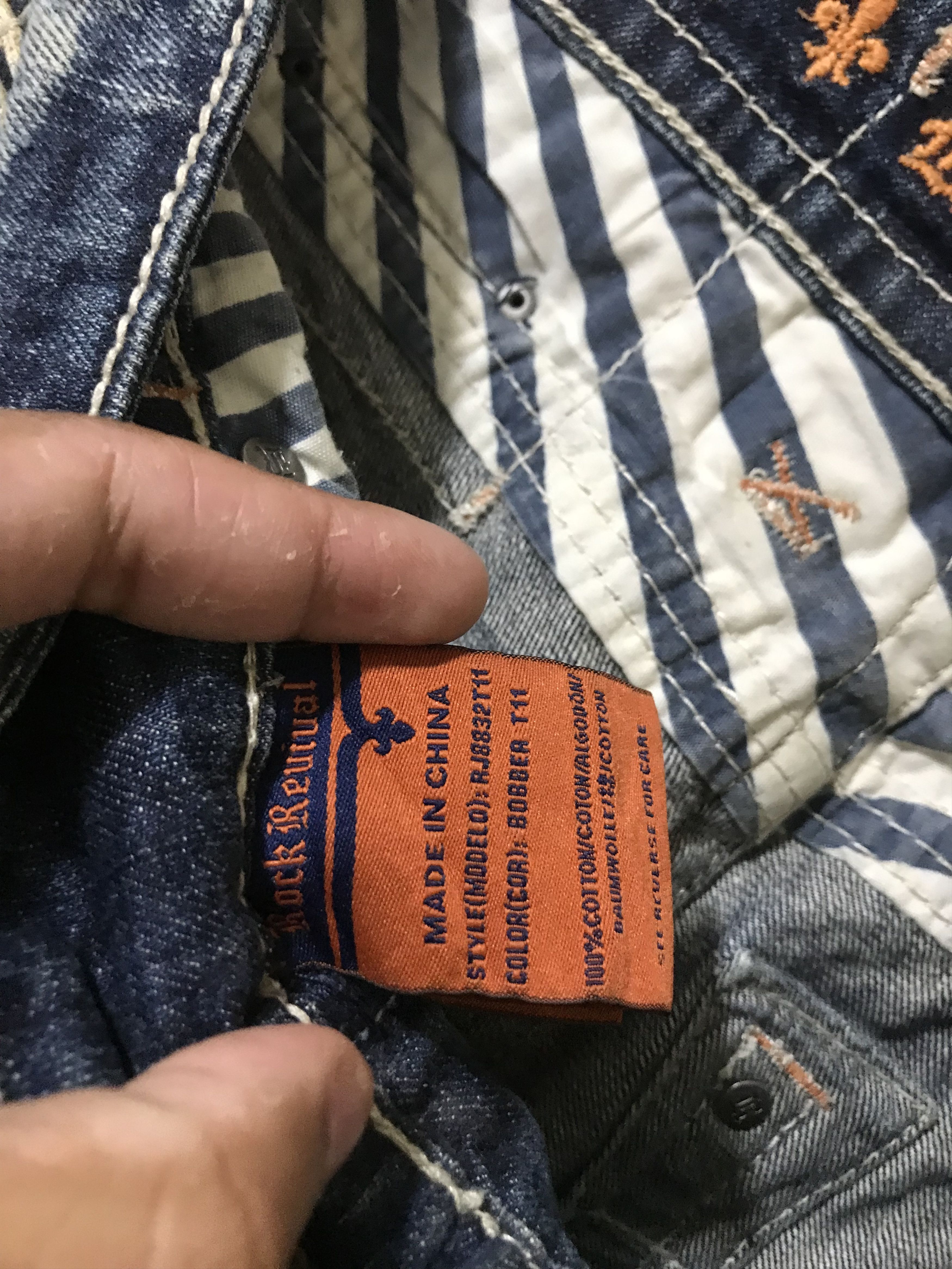 Affliction × Rock Revival Rock Revival Bobber straight Size US 30 / EU 46 - 9 Thumbnail