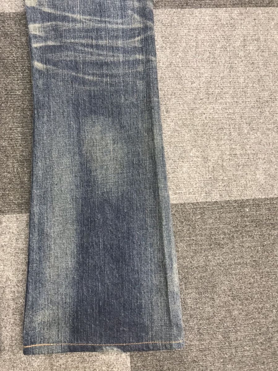 Edwin Bootcut🔥EDWIN Bootcut Distressed Jeans F12 Size 31" - 13 Thumbnail