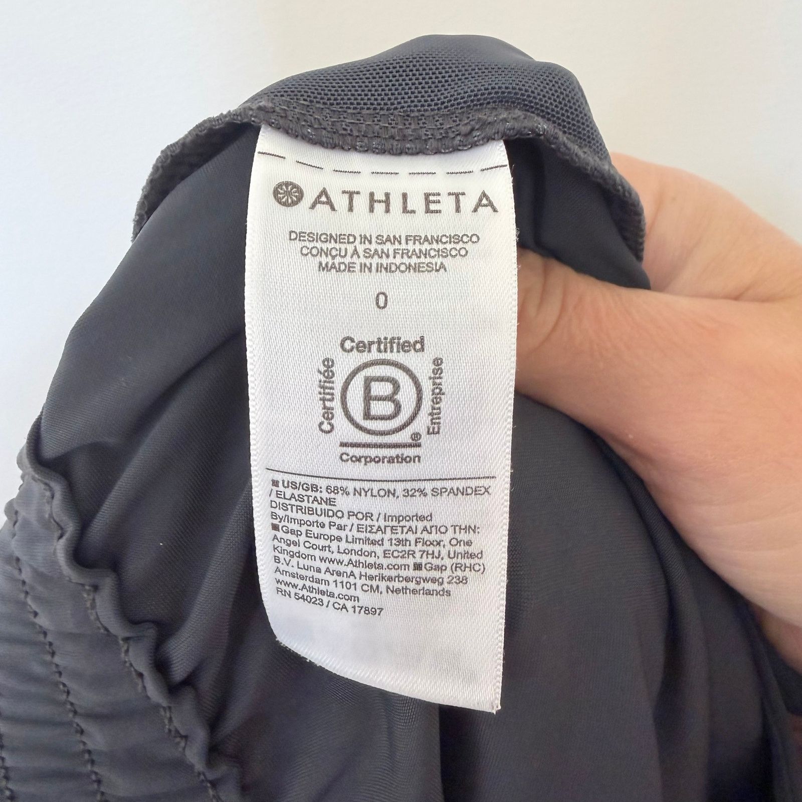 Athleta Athleta Gray Pinnacle High Rise Trousers Sz 0 Size 25" / US 0 / IT 36 - 3 Thumbnail