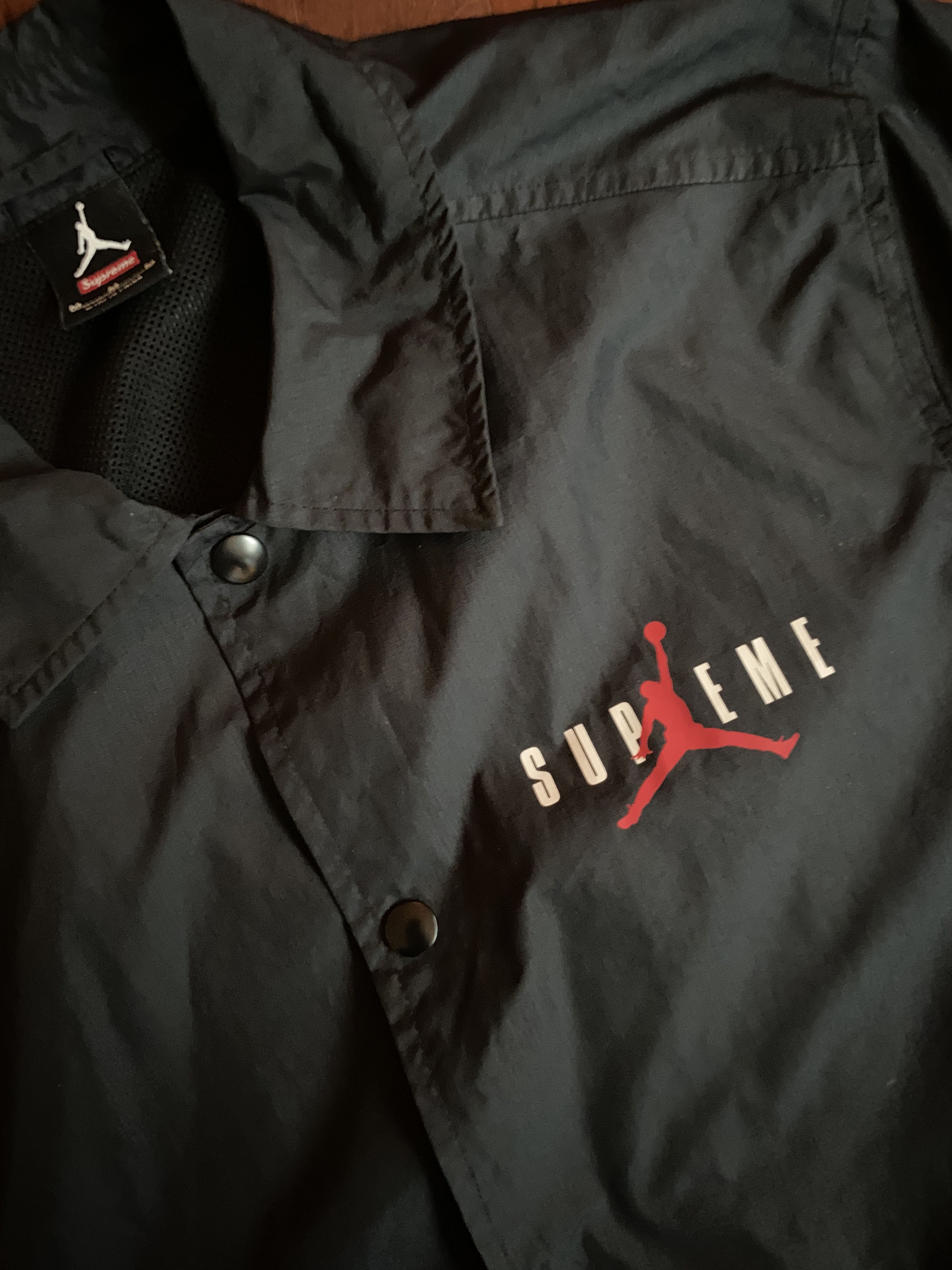 Jordan Brand × Supreme Coaches Jacket FW15 Size US M / EU 48-50 / 2 - 3 Thumbnail