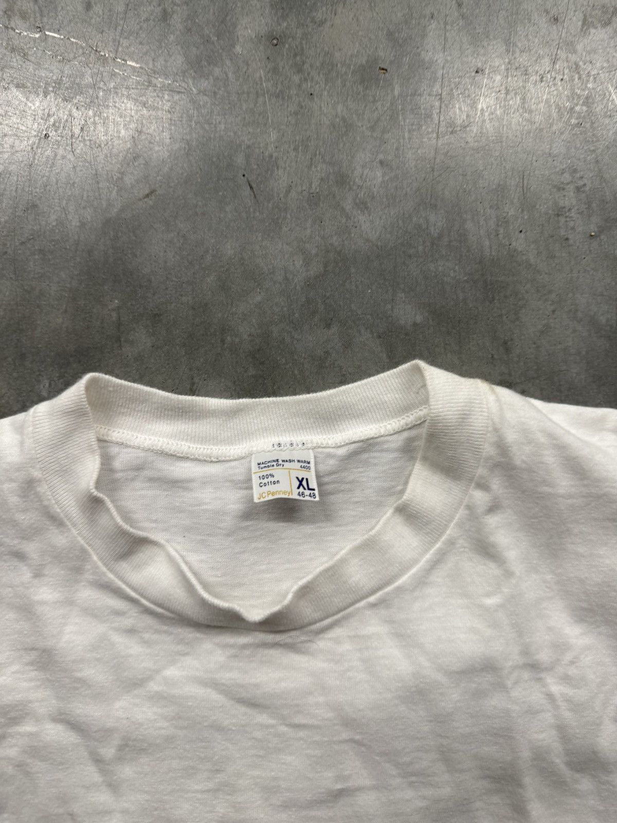 Vintage Vintage 70s JcPenney Pocket Tee Size US XL / EU 56 / 4 - 3 Thumbnail