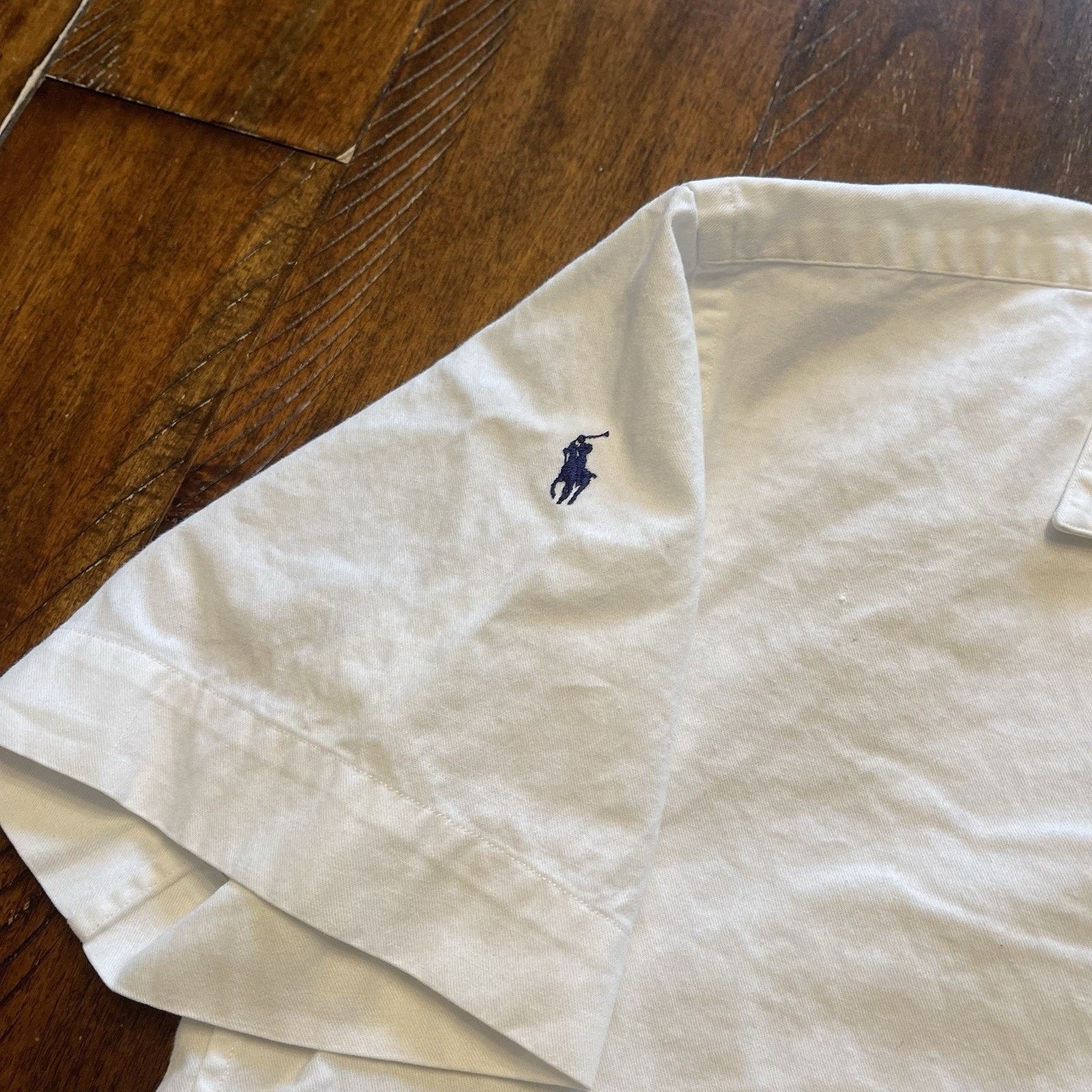 Polo Ralph Lauren VTG Polo Ralph Lauren Shirt Unisex 6 Loop Collar Short Slve Size US M / EU 48-50 / 2 - 3 Thumbnail