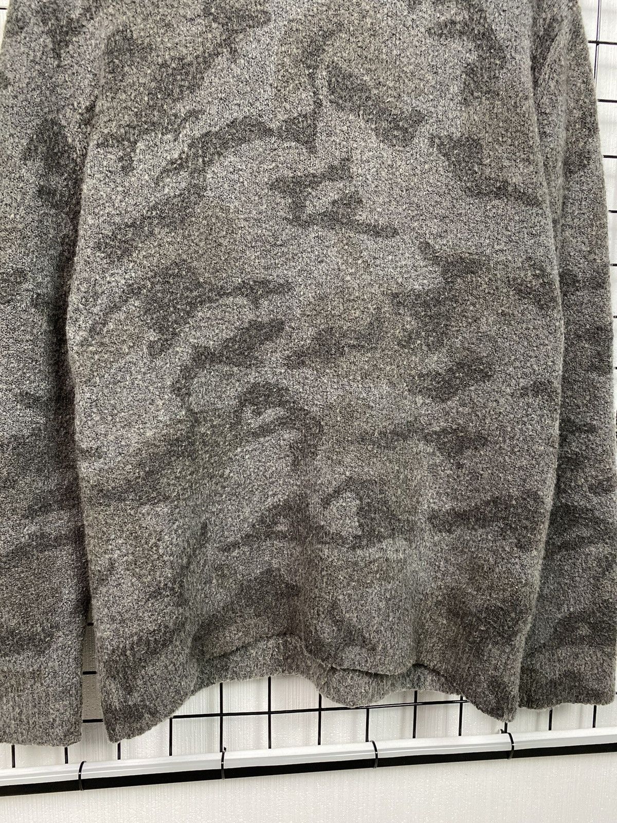 Allsaints × Designer AllSaints Camo sweater mohair men M size y2k Avant-garde Size US M / EU 48-50 / 2 - 5 Thumbnail